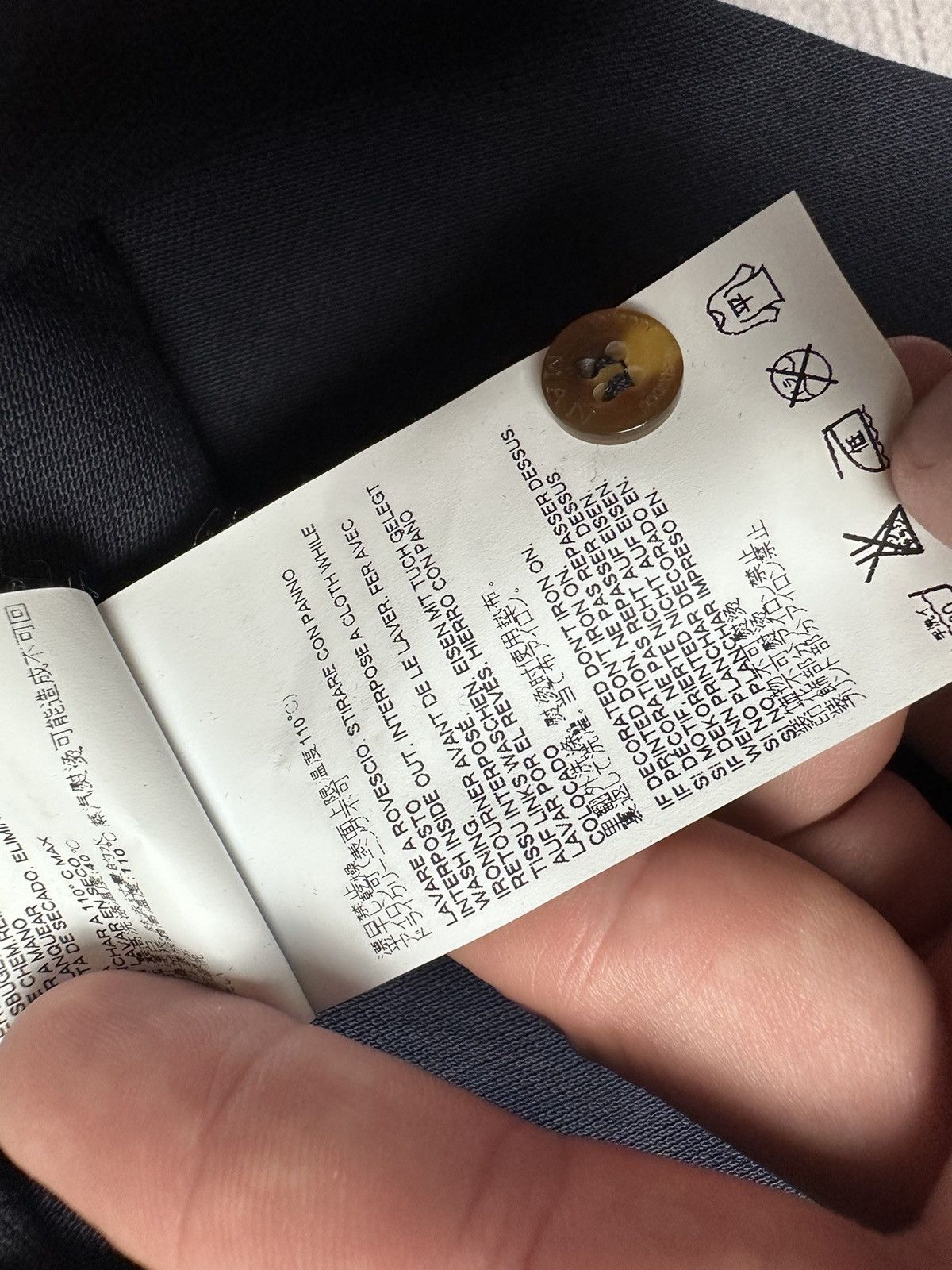 Vivienne Westwood Vintage Vivienne Westwood polo navy size L Size US L / EU 52-54 / 3 - 6 Thumbnail