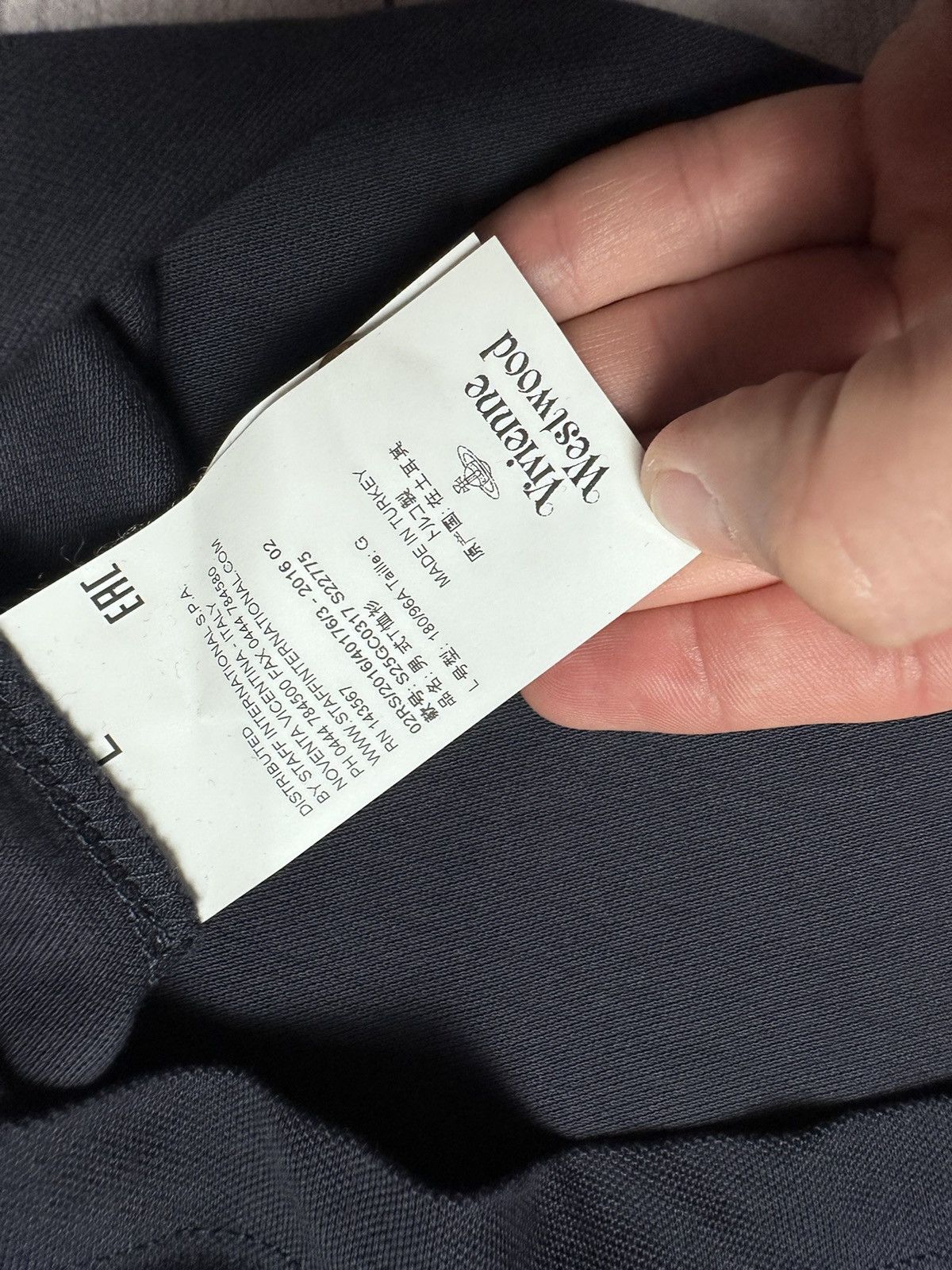 Vivienne Westwood Vintage Vivienne Westwood polo navy size L Size US L / EU 52-54 / 3 - 5 Thumbnail