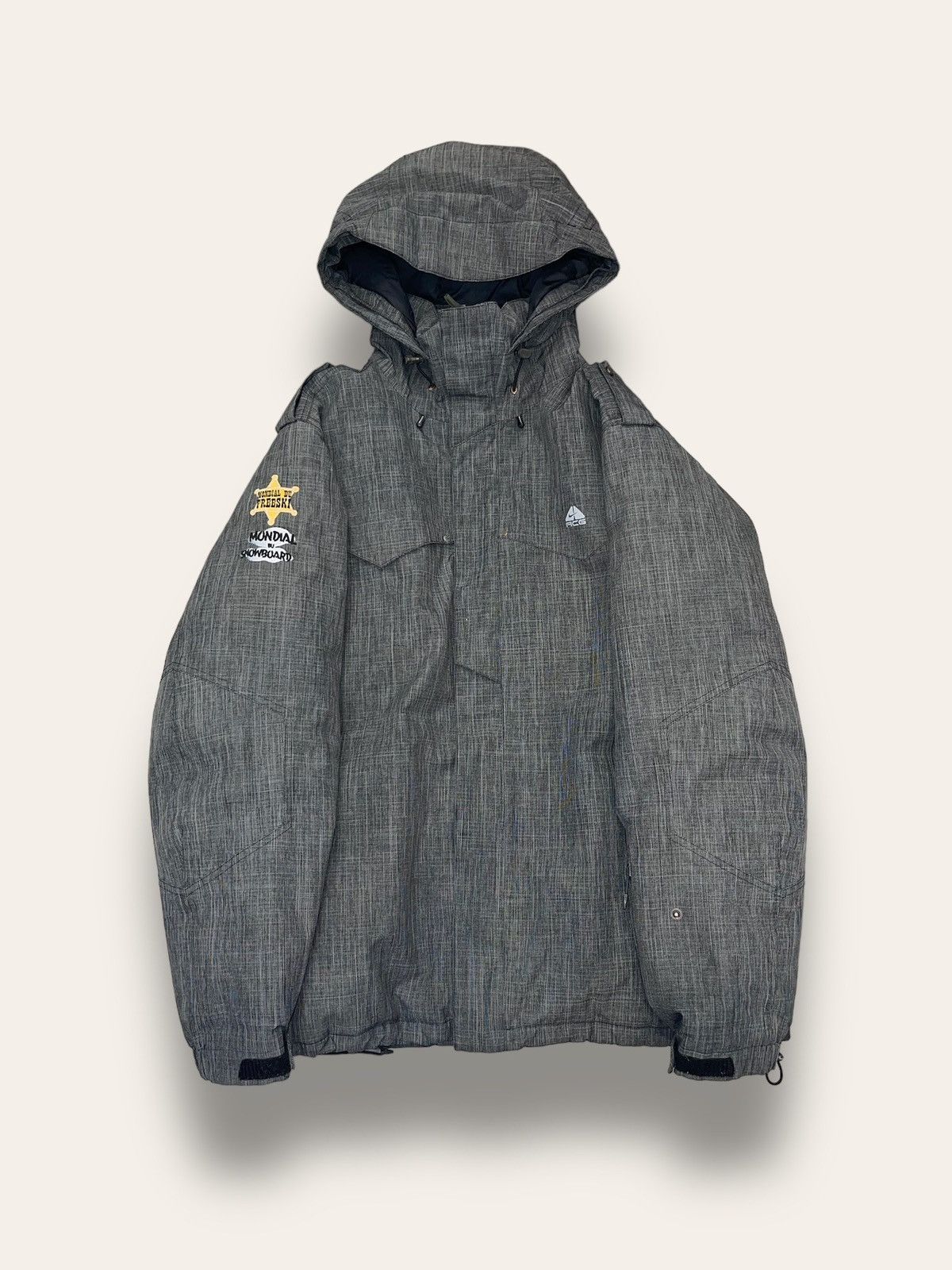 Nike × Nike ACG × Streetwear Nike ACG Technical Dark Grey White 