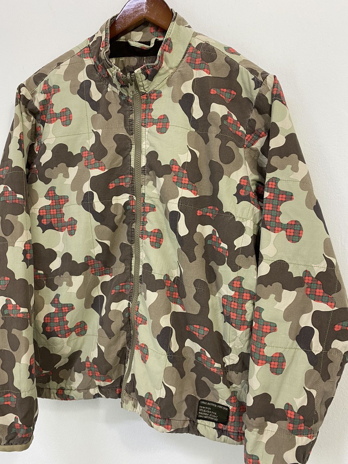 Stussy Stussy Camouflage Quilted Jacket Design Nice Rare Design Size US S / EU 44-46 / 1 - 5 Thumbnail