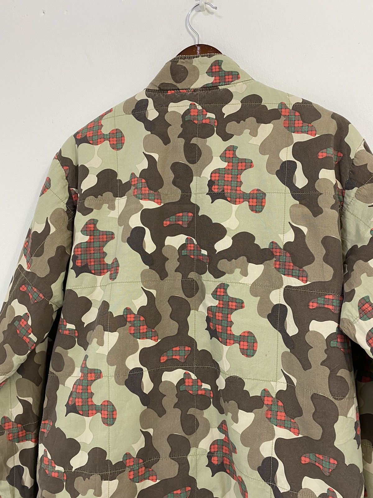 Stussy Stussy Camouflage Quilted Jacket Design Nice Rare Design Size US S / EU 44-46 / 1 - 8 Thumbnail
