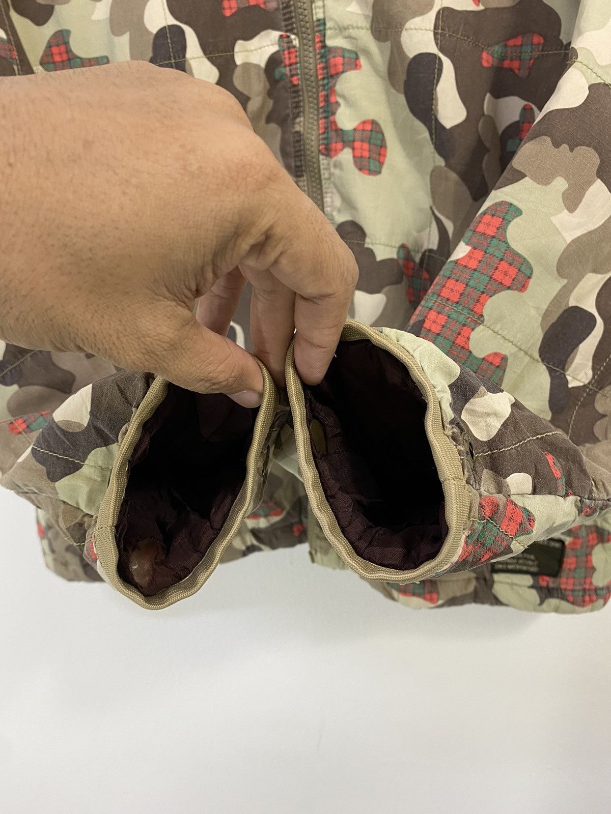 Stussy Stussy Camouflage Quilted Jacket Design Nice Rare Design Size US S / EU 44-46 / 1 - 9 Thumbnail