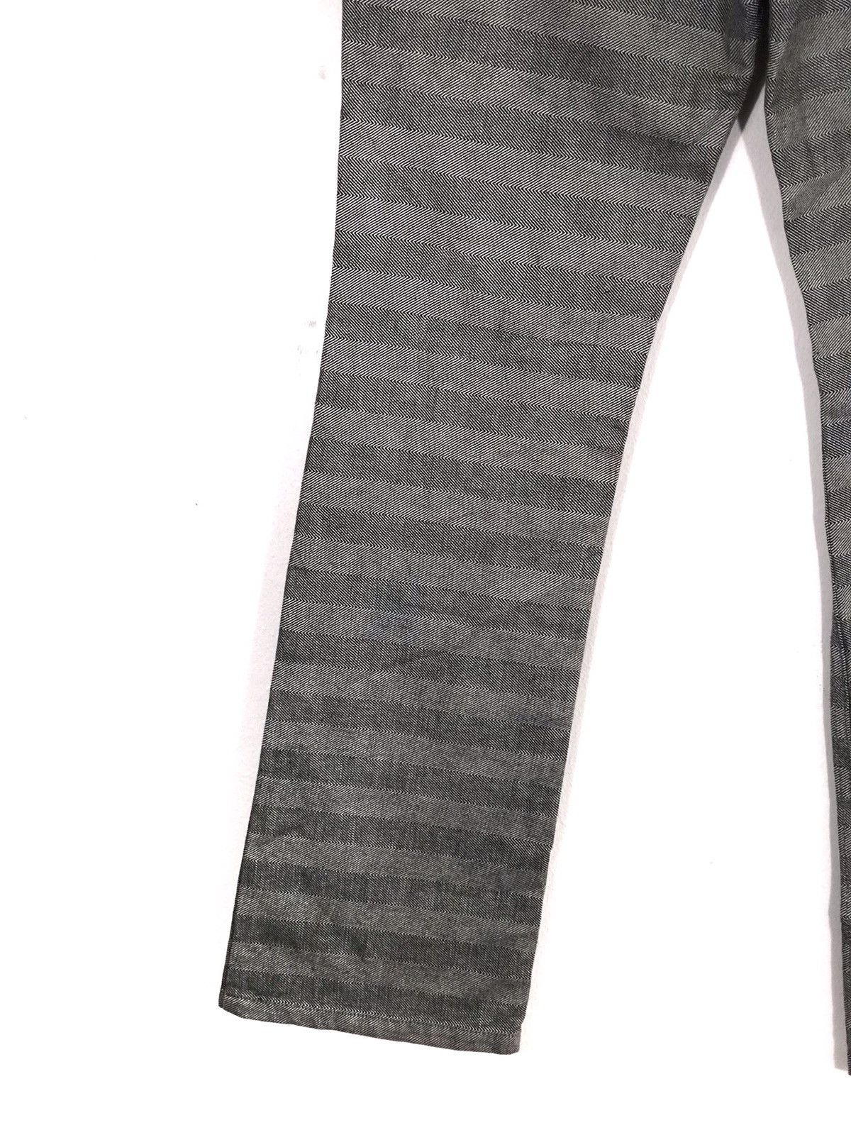 Japanese Brand Made In Japan Changing Times Border Striped Denim Jeans Size US 30 / EU 46 - 7 Thumbnail