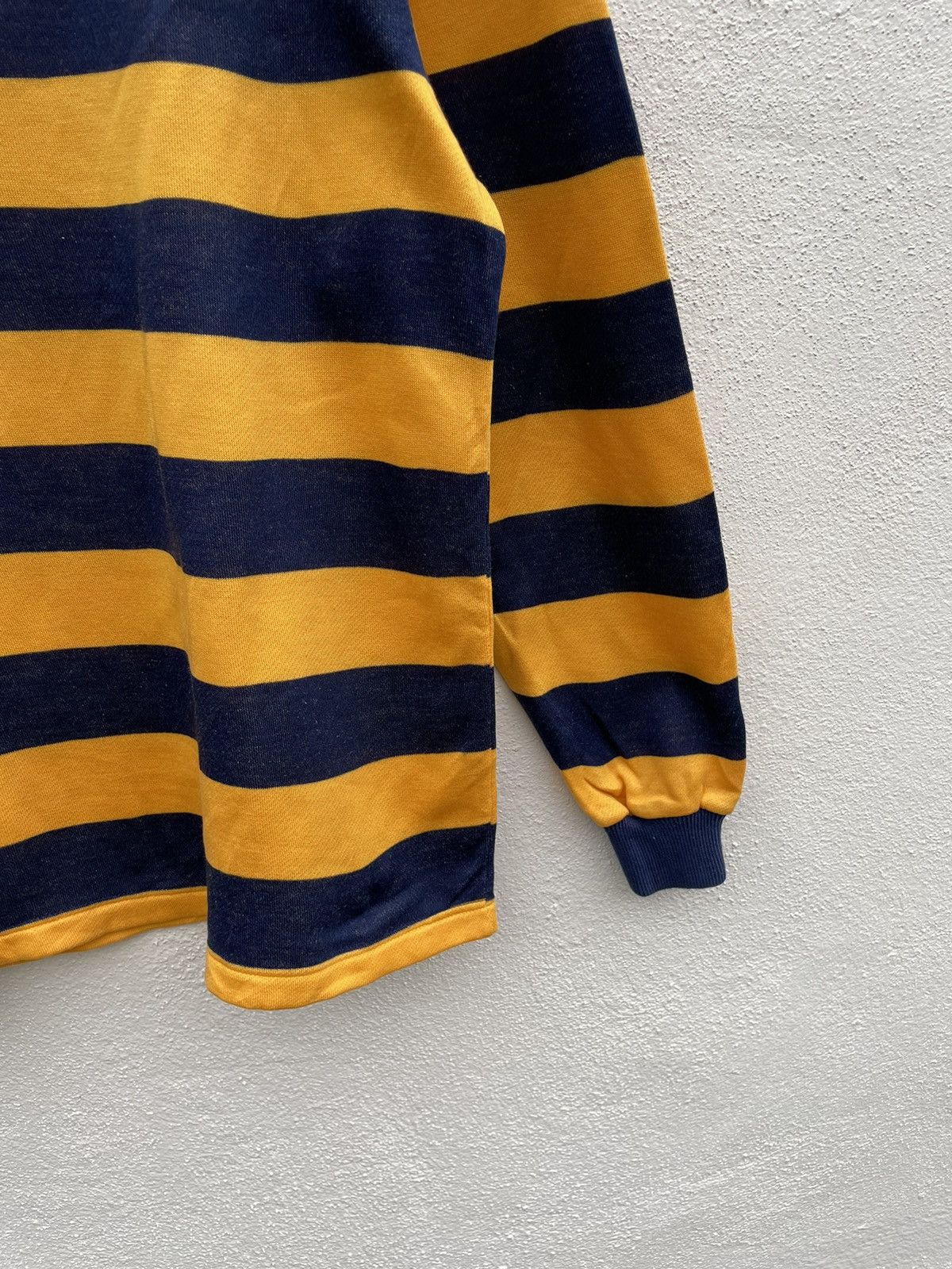 Japanese Brand Basic Brothers Border Striped Sweatshirt made in japan Size US L / EU 52-54 / 3 - 4 Thumbnail