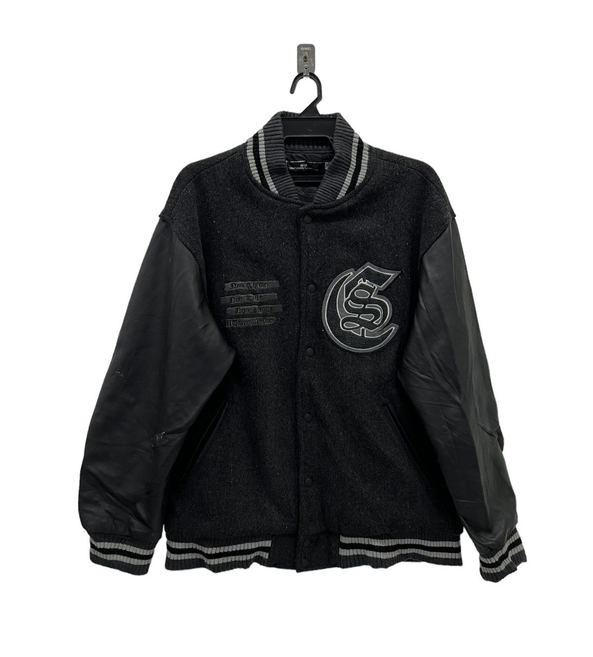 Japanese Brand × Number (N)ine × Varsity Jacket Vintage Brth X Number ...