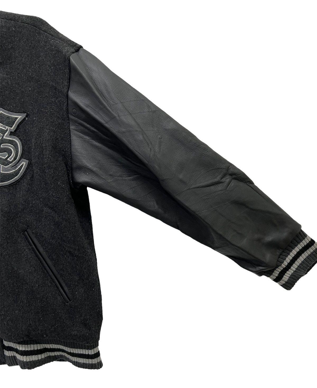 Japanese Brand × Number (N)ine Vintage Brth X Number Nine Varsity Jacket Size US L / EU 52-54 / 3 - 7 Thumbnail