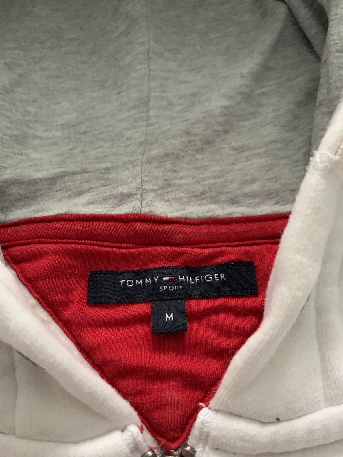 Tommy Hilfiger × Vintage Tommy Hilfiger Vintage y2k 2000s hip hop style zip hoodie Size M / US 6-8 / IT 42-44 - 4 Thumbnail