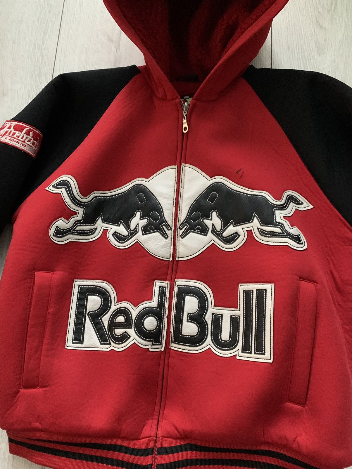 Red Bull × Vintage Racing Vintage Red Bull rally jacket / varsity jacket Size US S / EU 44-46 / 1 - 2 Thumbnail