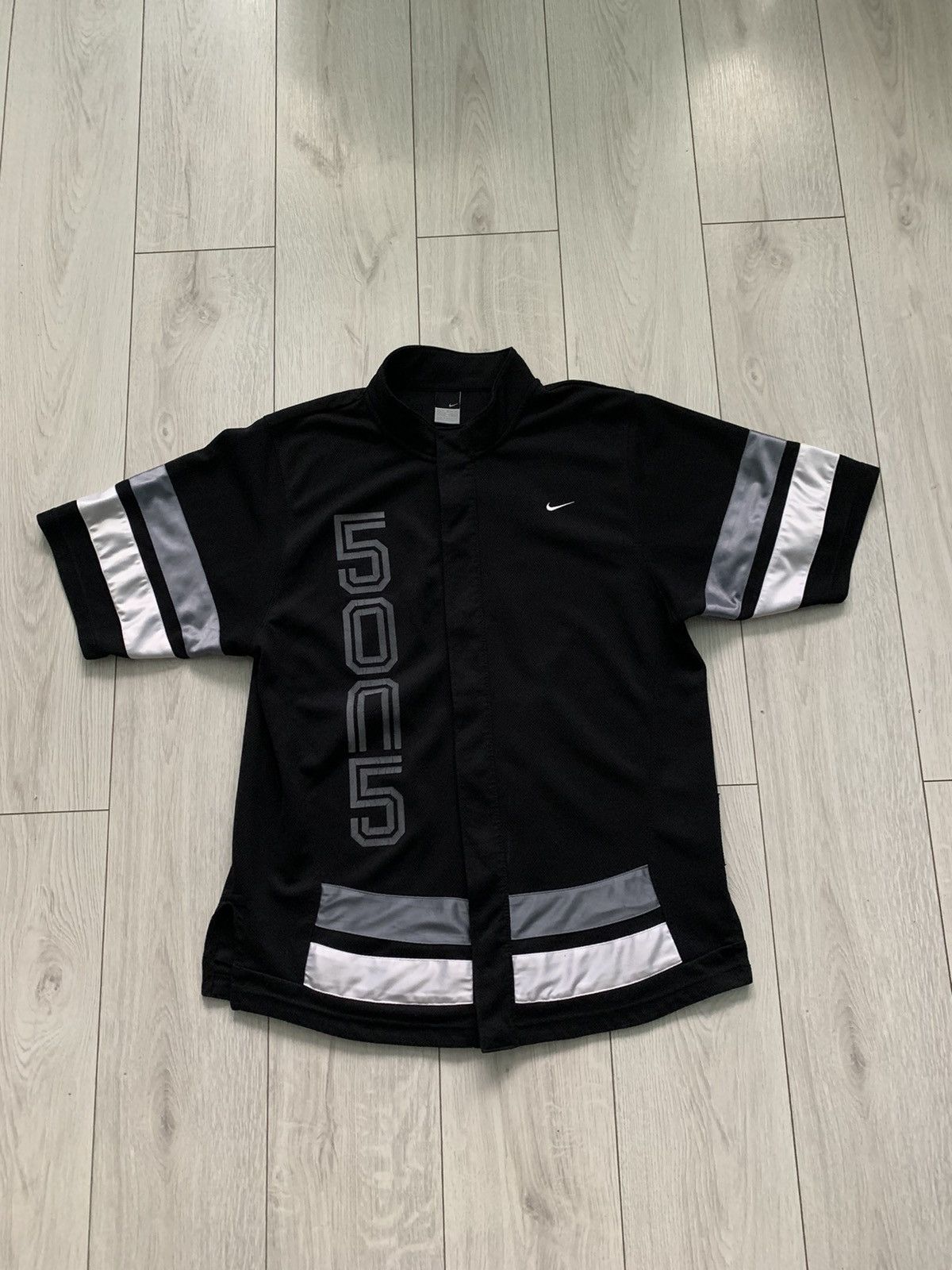 Nike × Vintage Y2K nike 5on5 black basketball shirt Size US M / EU 48-50 / 2 - 1 Thumbnail