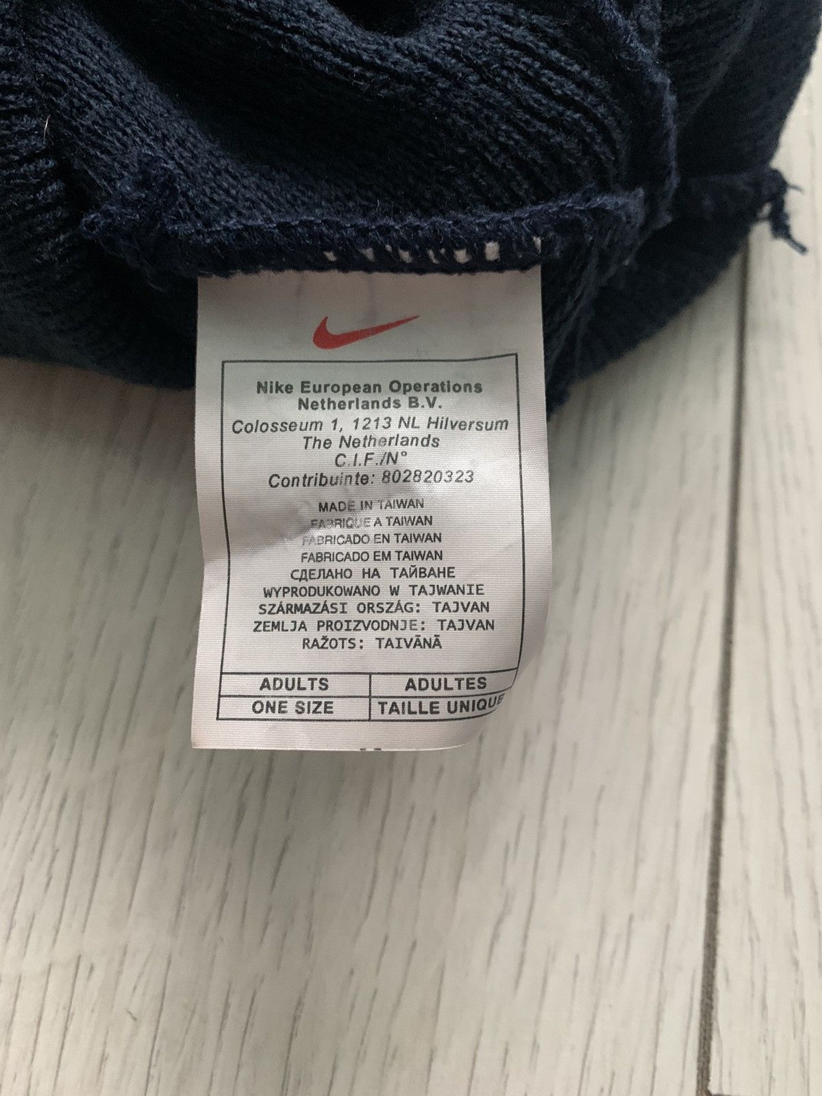 Nike × Nike ACG × Vintage Nike navy winter hat Size ONE SIZE - 2 Thumbnail