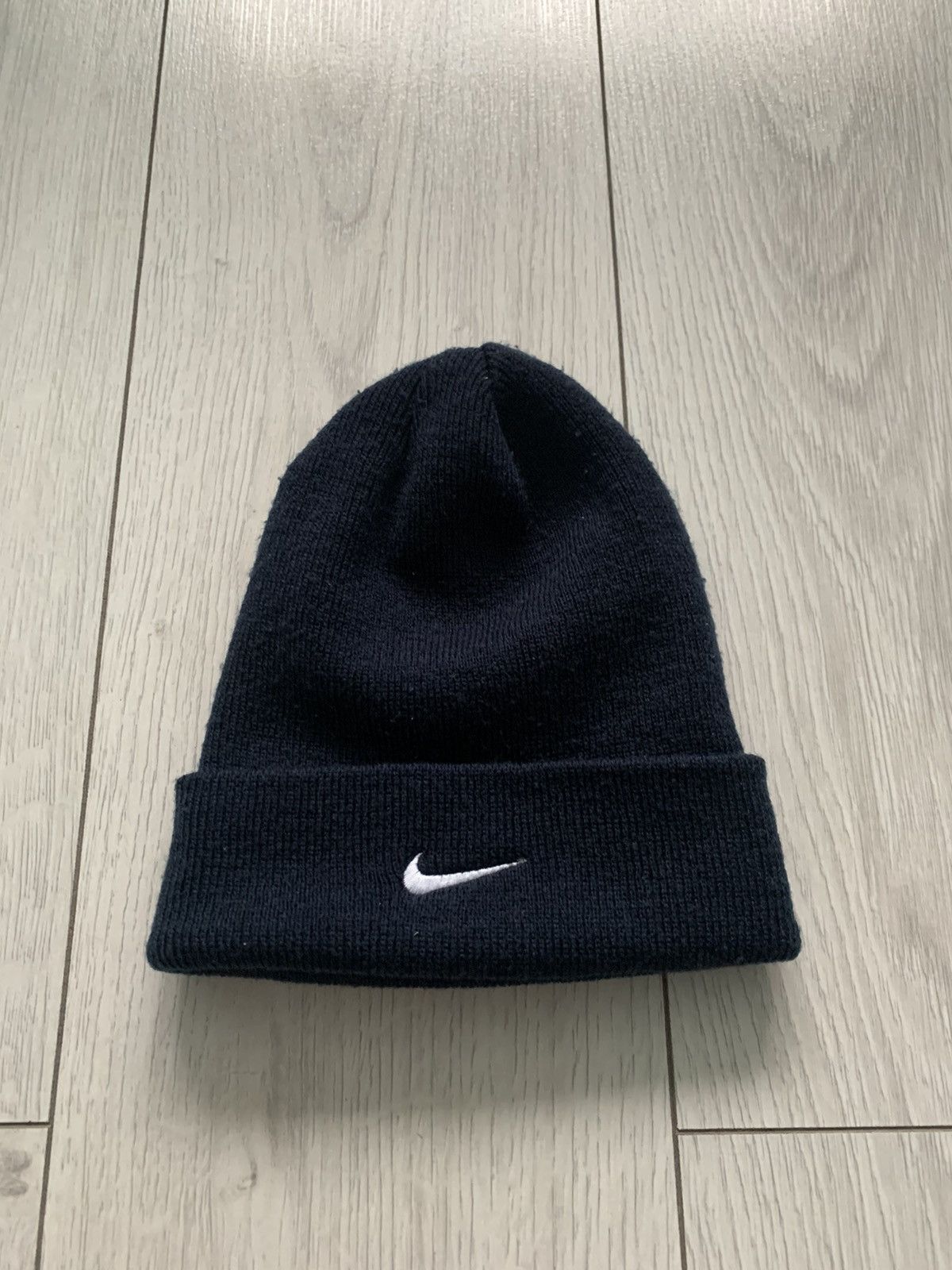 Nike × Nike ACG × Vintage Nike navy winter hat Size ONE SIZE - 1 Thumbnail