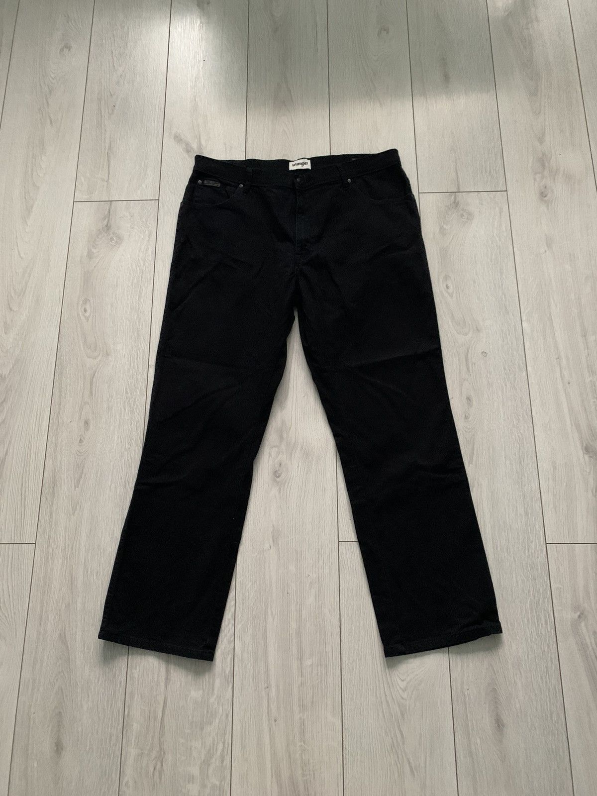 Wrangler Wrangler black straight texas pants 38x30 Size US 36 / EU 52 - 1 Thumbnail