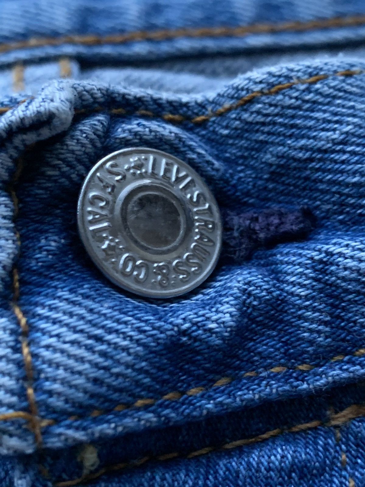 Levi's × Vintage 501 Levis blue jeans 36x32 Size US 36 / EU 52 - 3 Thumbnail