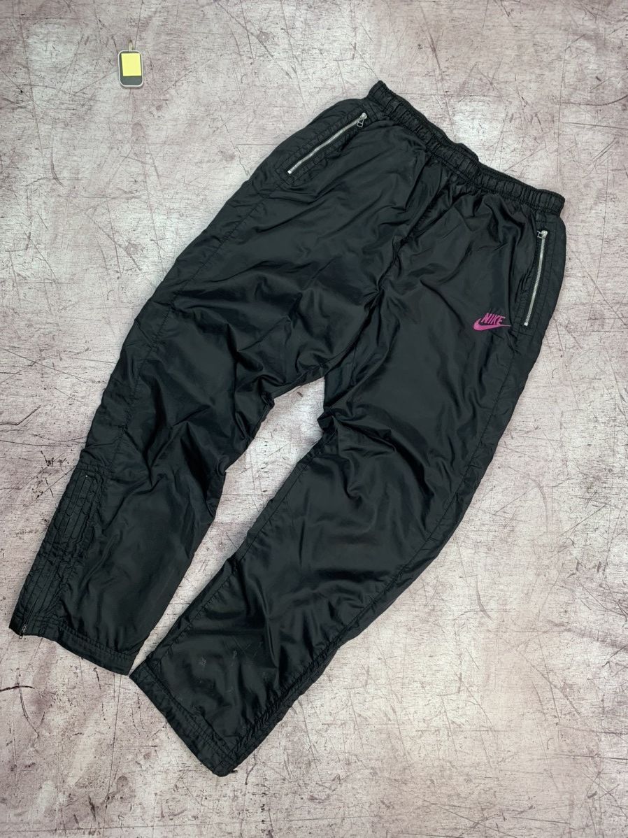 Nike × Vintage Nike Vintage Mens Nylon Pants Drill style Size US 32 / EU 48 - 1 Thumbnail