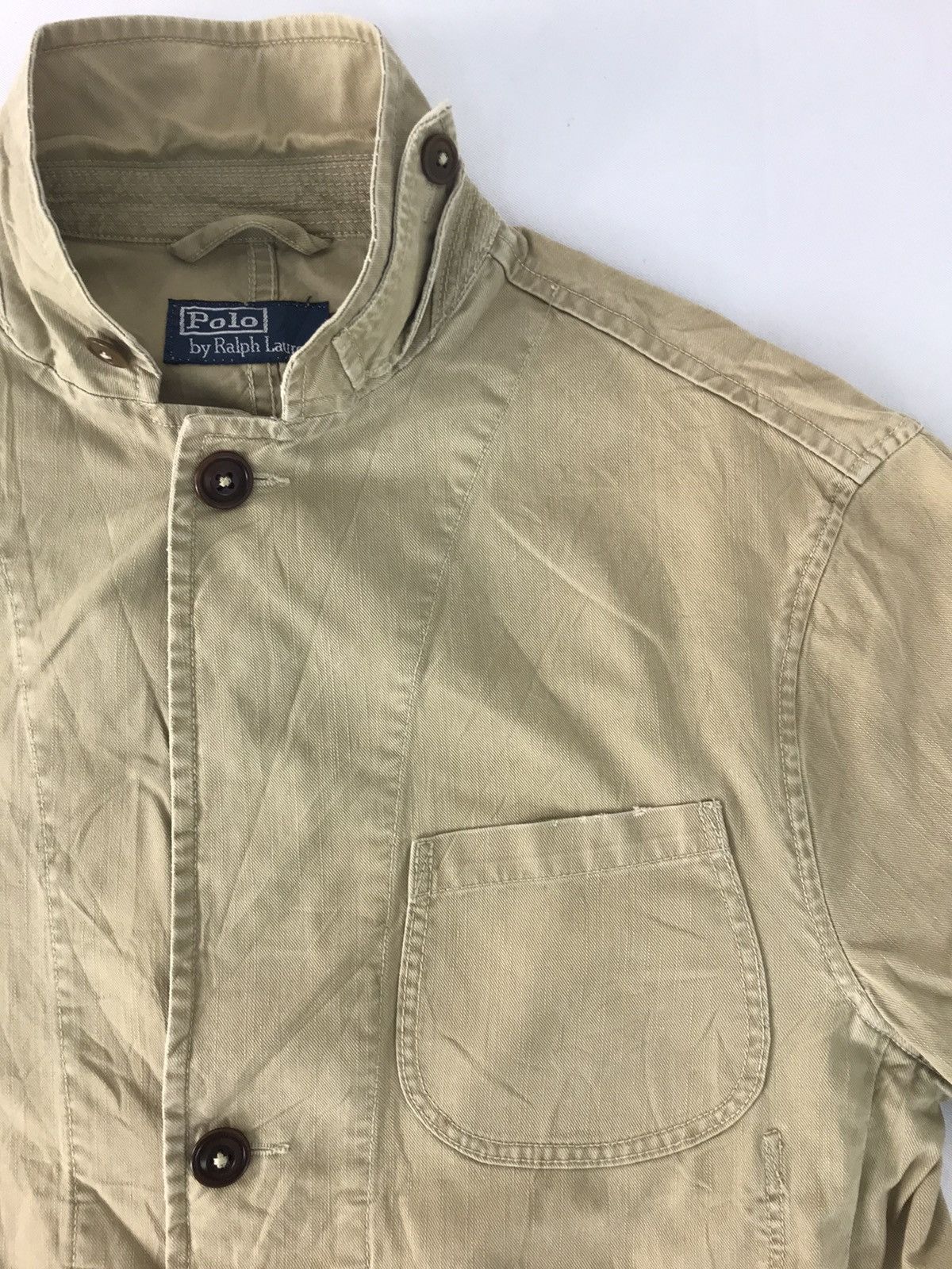 Polo Ralph Lauren Polo by Ralph Lauren Khakis Jacket Button Style Size US M / EU 48-50 / 2 - 2 Thumbnail
