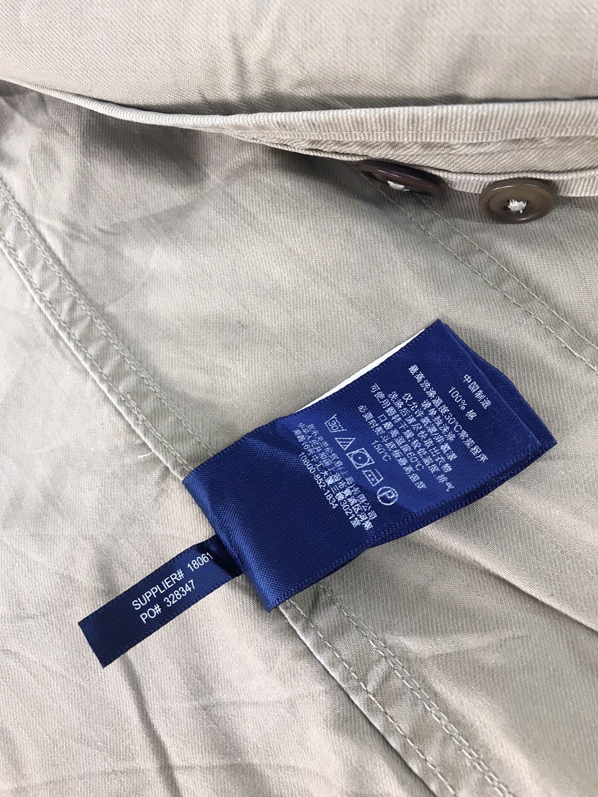 Polo Ralph Lauren Polo by Ralph Lauren Khakis Jacket Button Style Size US M / EU 48-50 / 2 - 9 Thumbnail