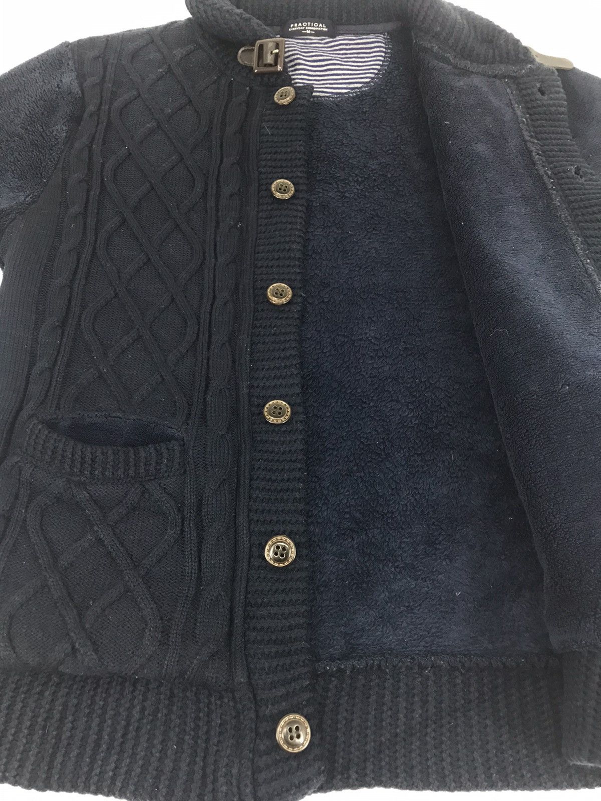 Japanese Brand × Vintage Practical Light Jacket Knitwear Button Double Pocket Size US S / EU 44-46 / 1 - 9 Thumbnail
