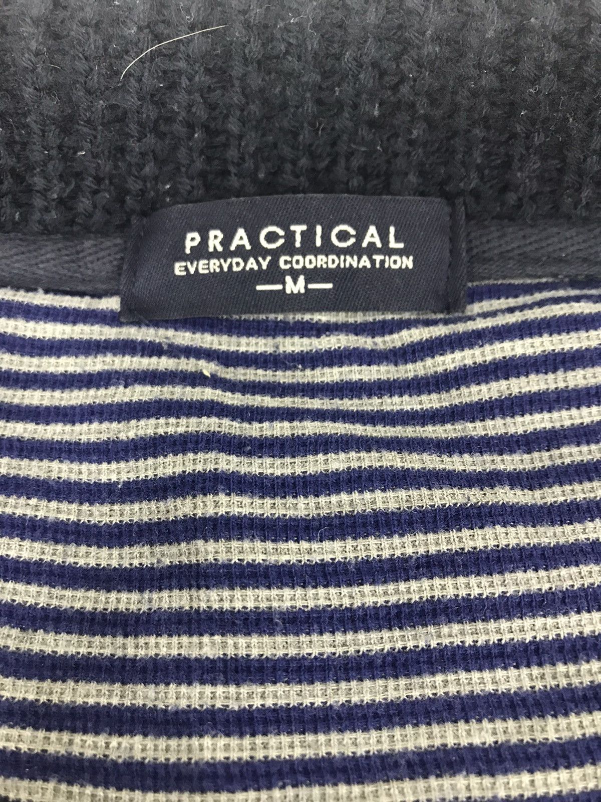 Japanese Brand × Vintage Practical Light Jacket Knitwear Button Double Pocket Size US S / EU 44-46 / 1 - 3 Thumbnail