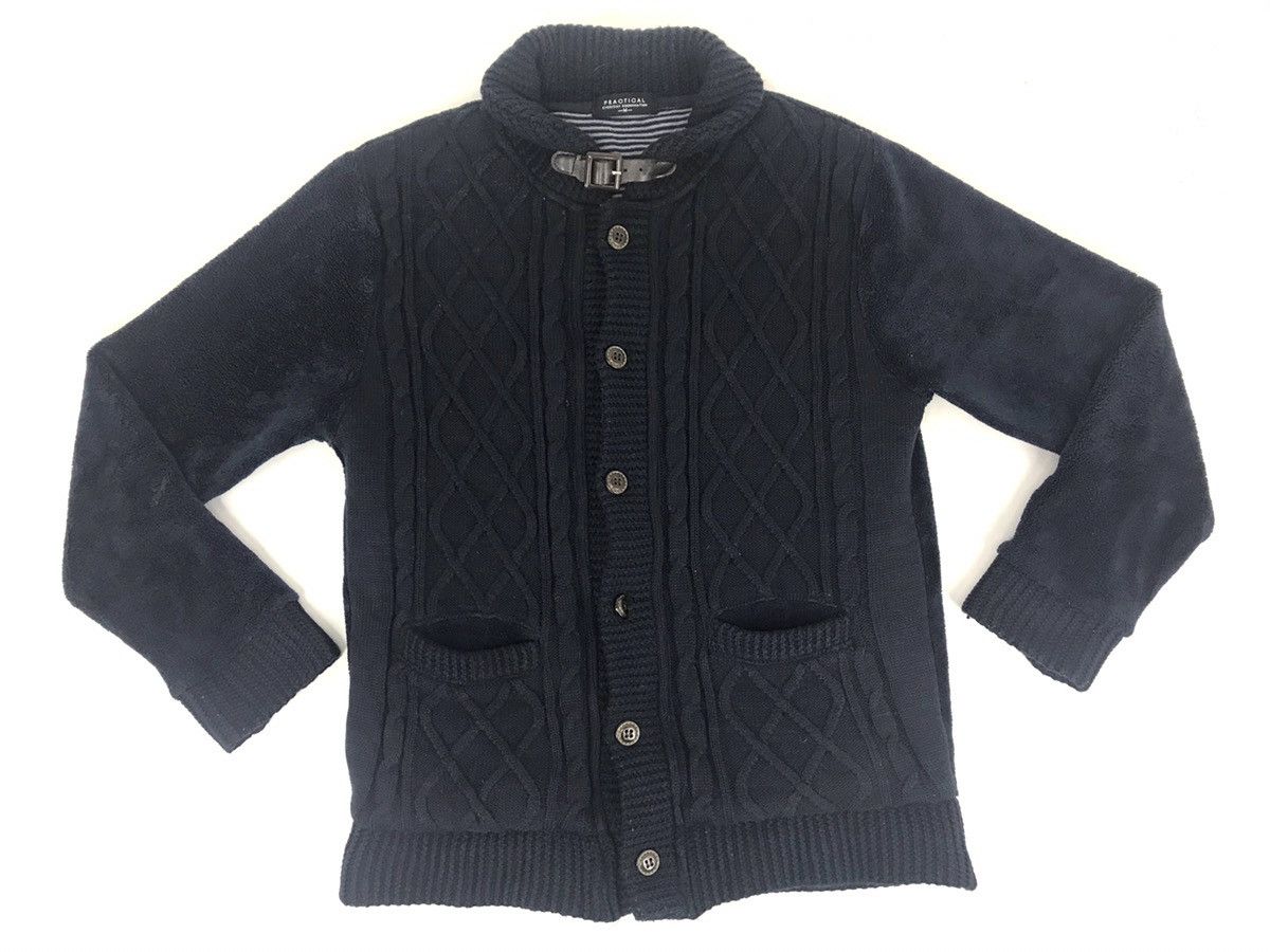 Japanese Brand × Vintage Practical Light Jacket Knitwear Button Double Pocket Size US S / EU 44-46 / 1 - 1 Thumbnail