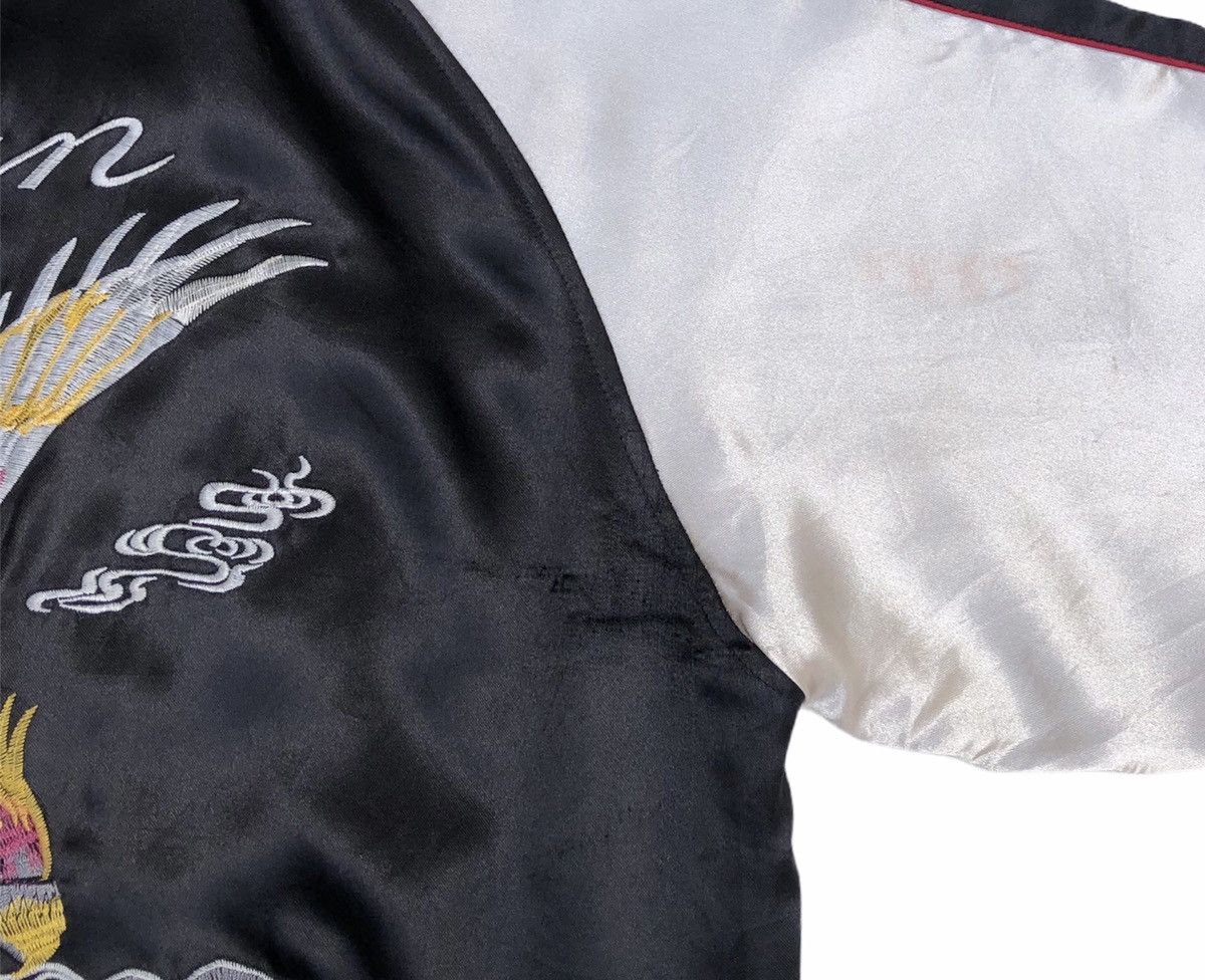 Japanese Brand 🔥Vintage Sukajan Eagle Hawk Quilted Souvenir Jacket Size US M / EU 48-50 / 2 - 14 Thumbnail
