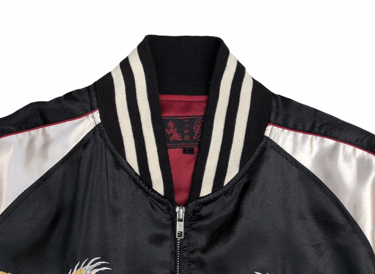 Japanese Brand 🔥Vintage Sukajan Eagle Hawk Quilted Souvenir Jacket Size US M / EU 48-50 / 2 - 7 Thumbnail
