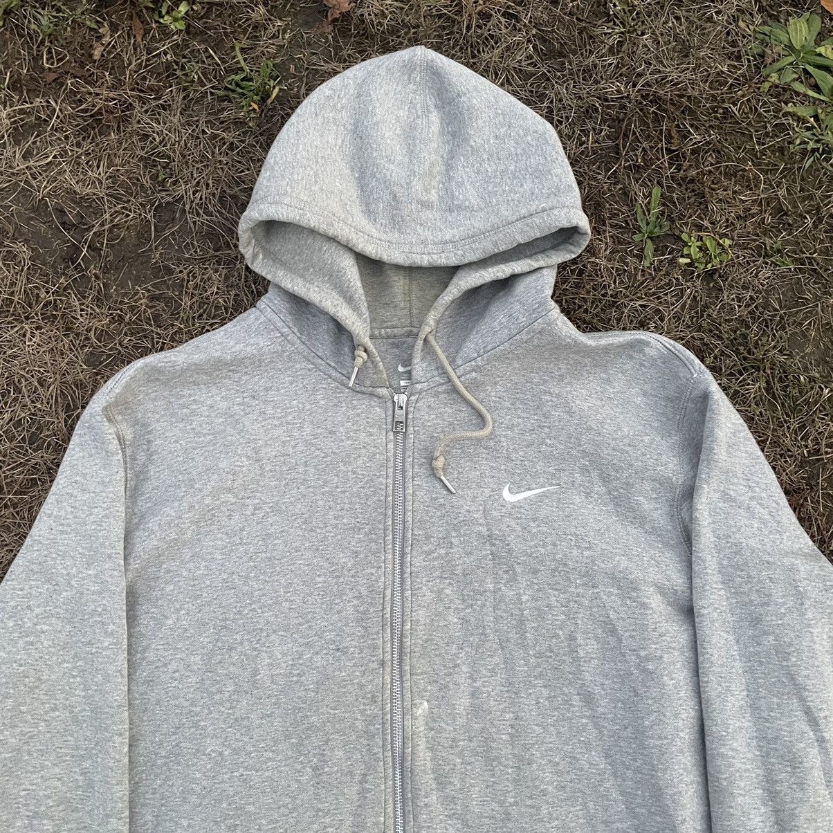 Vintage Vintage Nike Faded Zip Hoodie Swoosh Logo Streetwear XXL Size US XXL / EU 58 / 5 - 4 Thumbnail