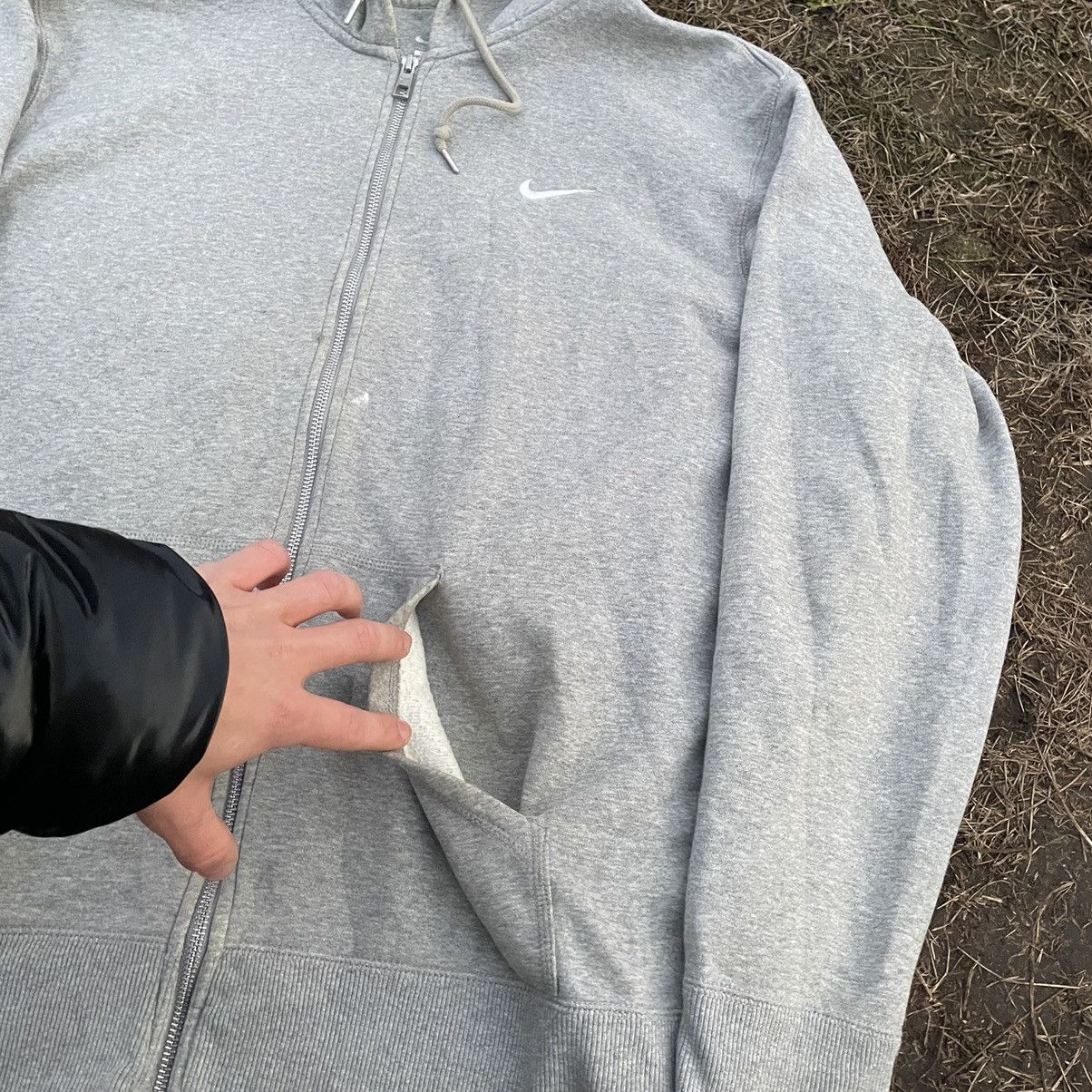 Vintage Vintage Nike Faded Zip Hoodie Swoosh Logo Streetwear XXL Size US XXL / EU 58 / 5 - 6 Thumbnail