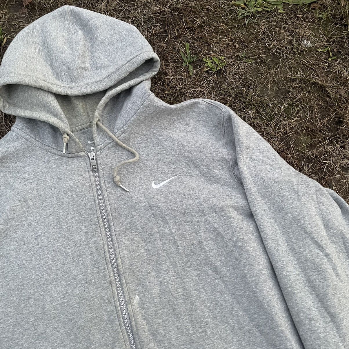 Vintage Vintage Nike Faded Zip Hoodie Swoosh Logo Streetwear XXL Size US XXL / EU 58 / 5 - 5 Thumbnail