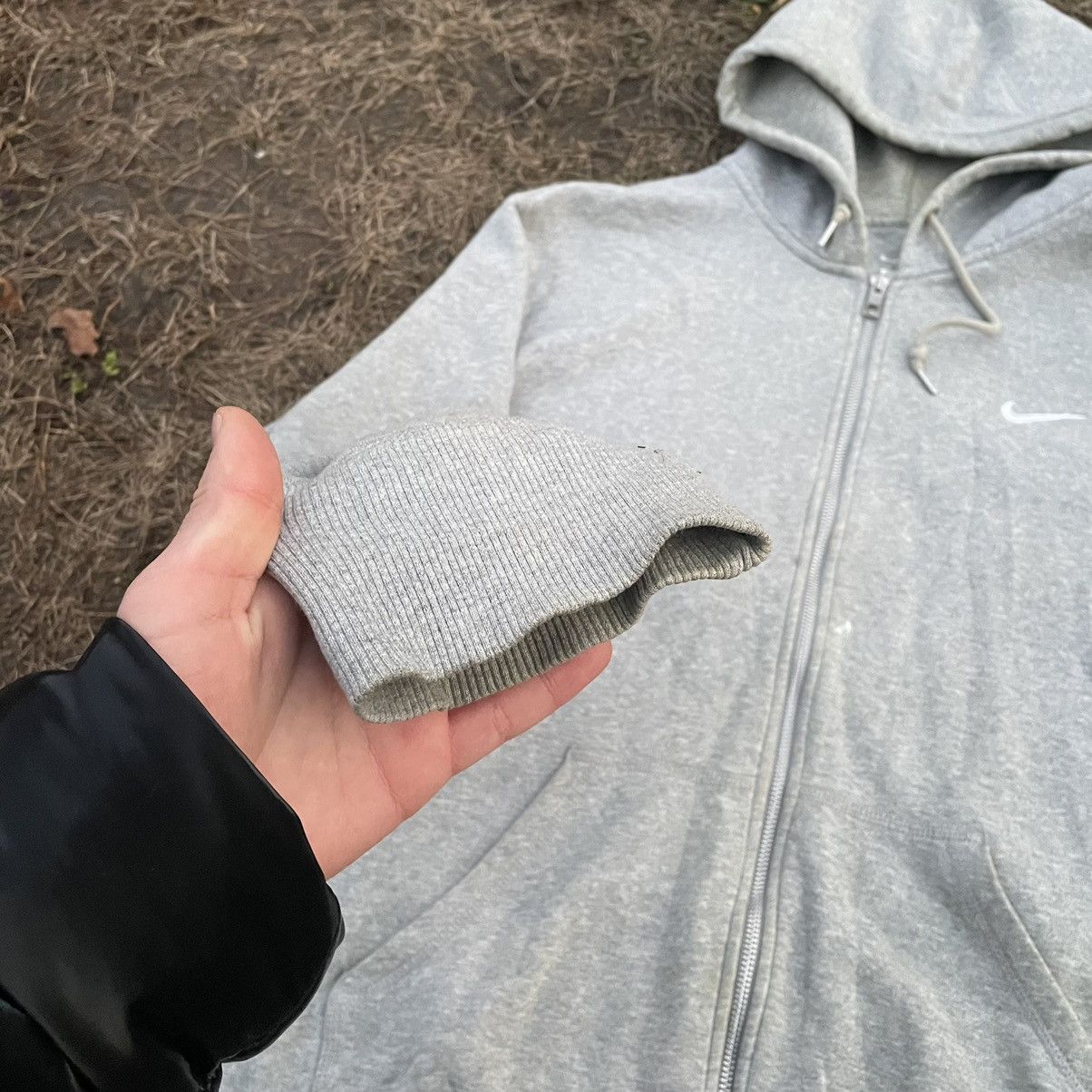 Vintage Vintage Nike Faded Zip Hoodie Swoosh Logo Streetwear XXL Size US XXL / EU 58 / 5 - 7 Thumbnail