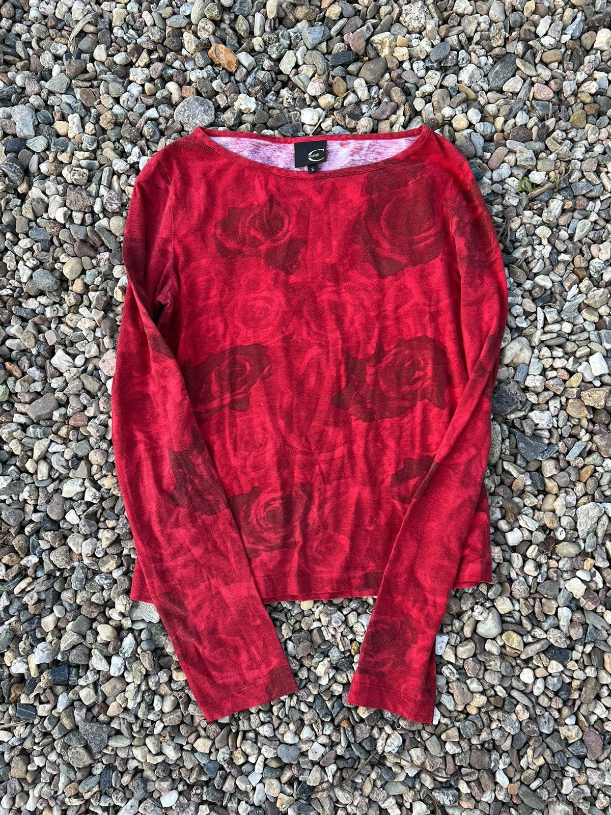 Just Cavalli Just Cavalli rose print long sleeve Size S / US 4 / IT 40 - 1 Thumbnail