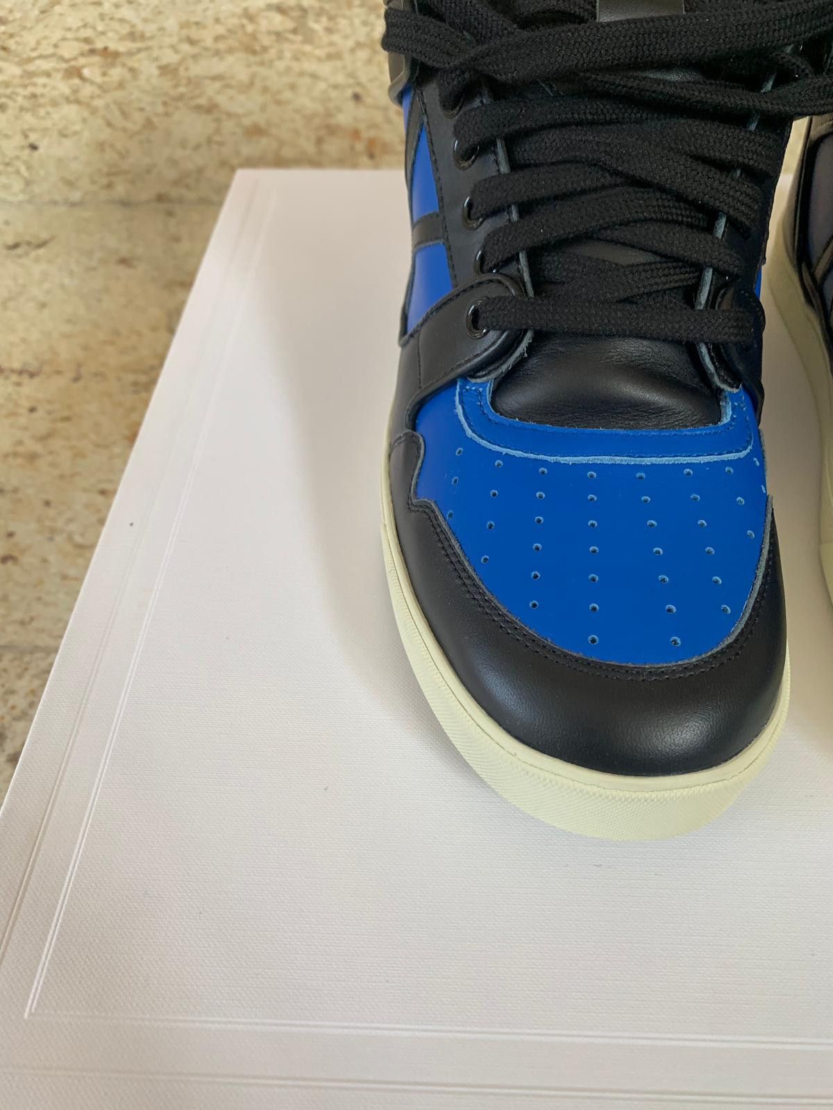 Celine Mid Top Brake Sneaker in Black & Blue Size US 9 / EU 42 - 7 Thumbnail