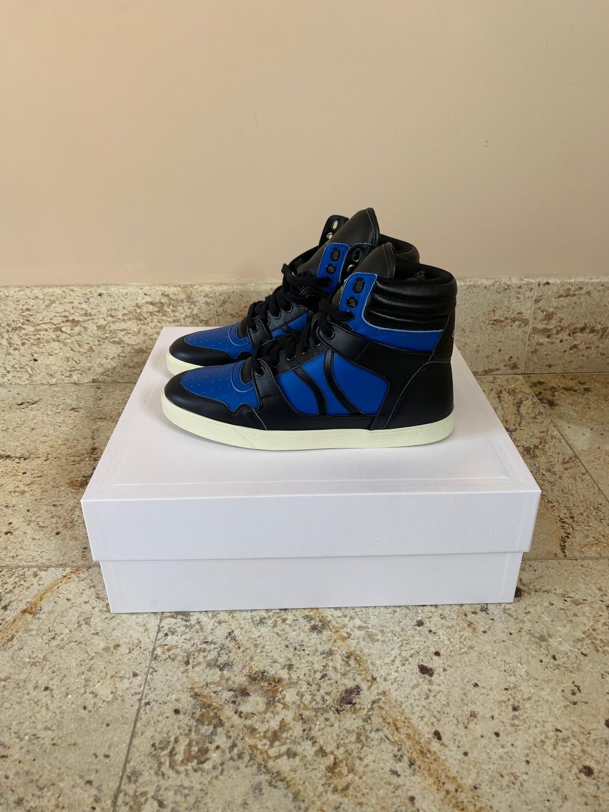 Celine Mid Top Brake Sneaker in Black & Blue Size US 9 / EU 42 - 4 Thumbnail