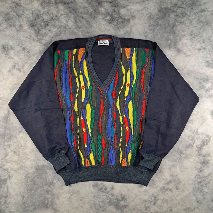 Avant Garde Vintage Carlo Colucci Coogi Style Sweater Notorious Big ...