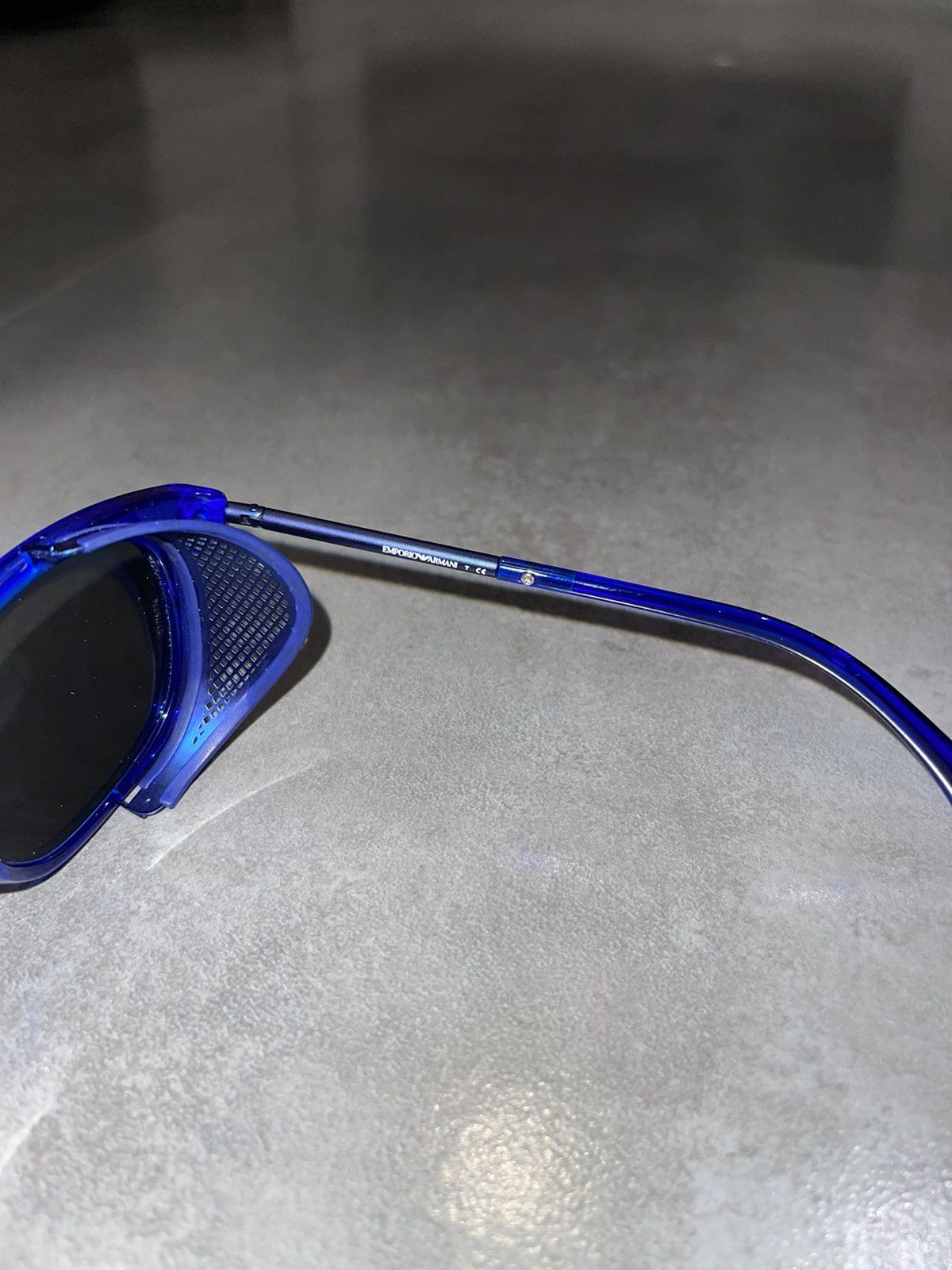 Emporio Armani Emporio Armani EA4028Z 5208/96 Blue Sunglasses Size ONE SIZE - 12 Thumbnail