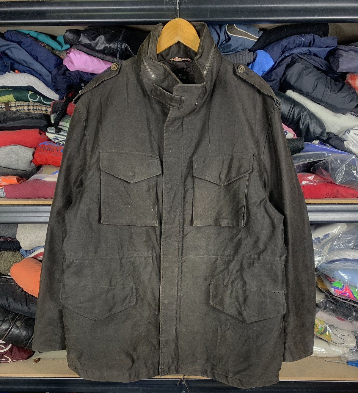 Paul Smith Vintage Paul Smith Military M-65 Field Jacket Size US L / EU 52-54 / 3 - 1 Thumbnail