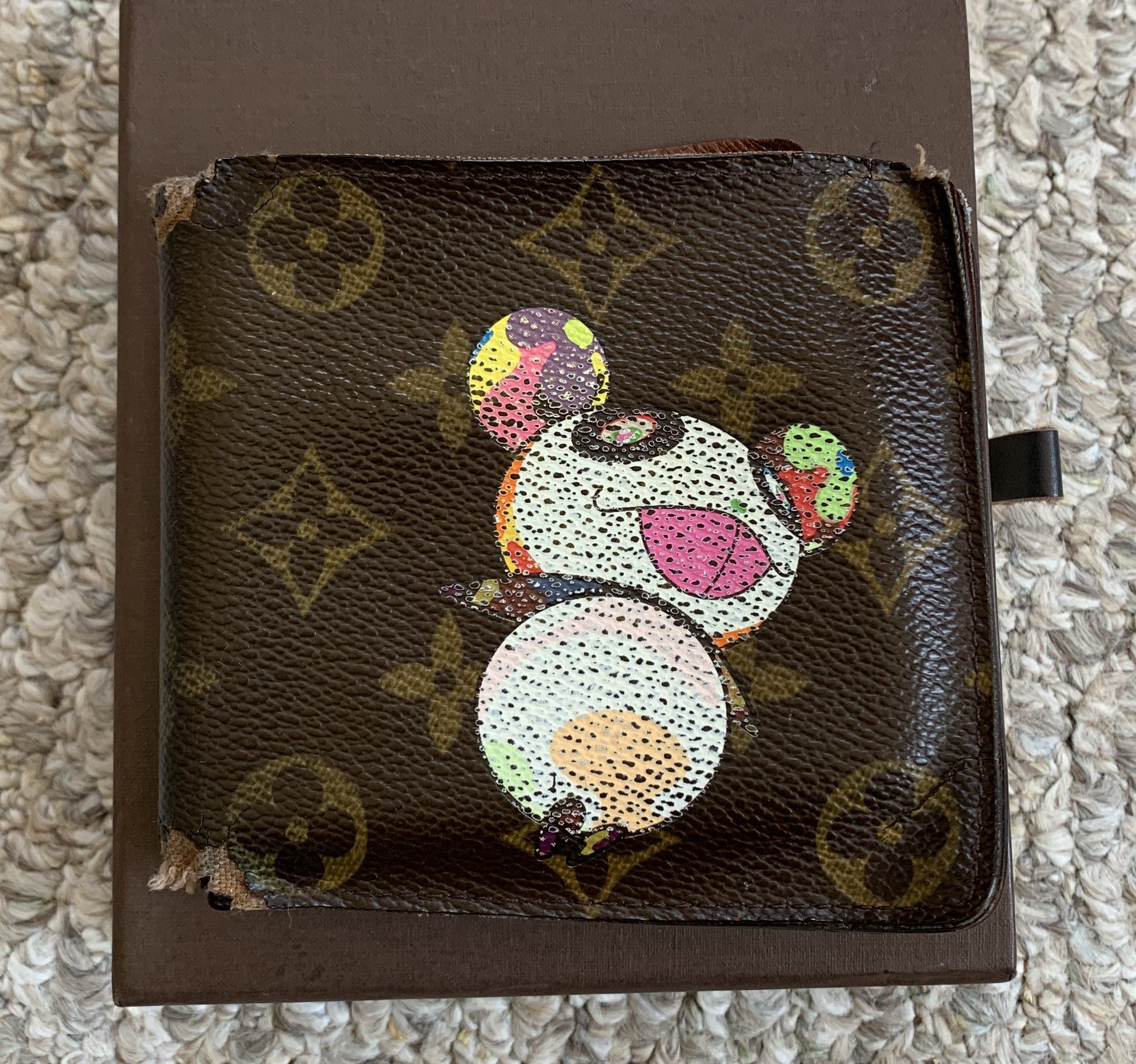 Louis Vuitton × Takashi Murakami S/S 2003 Louis Vuitton x Murakami Monogram Panda Wallet Size ONE SIZE - 1 Thumbnail