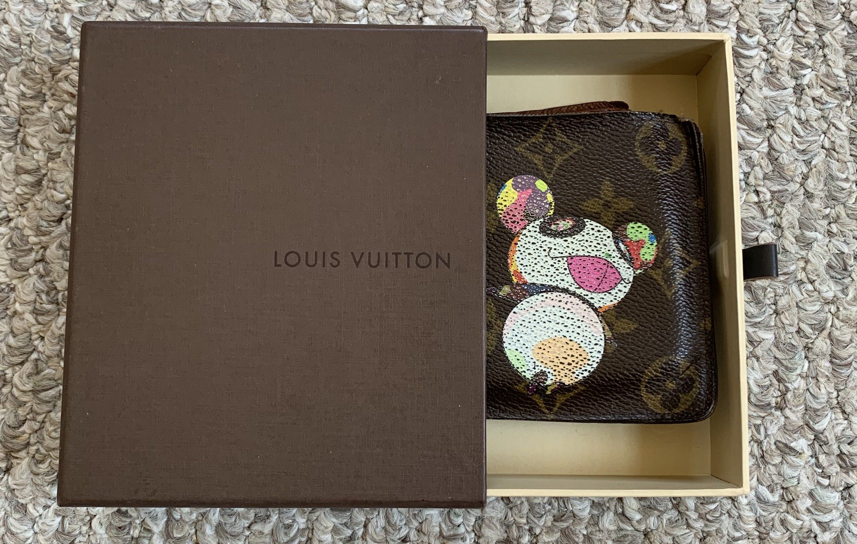 Louis Vuitton × Takashi Murakami S/S 2003 Louis Vuitton x Murakami Monogram Panda Wallet Size ONE SIZE - 10 Thumbnail