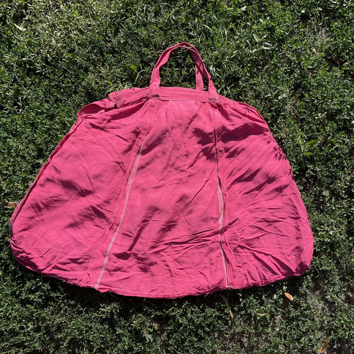 Vintage Vintage Y2K Quilted Nylon Puffer Shoulder Bag Hot Pink OS Size ONE SIZE - 2 Thumbnail