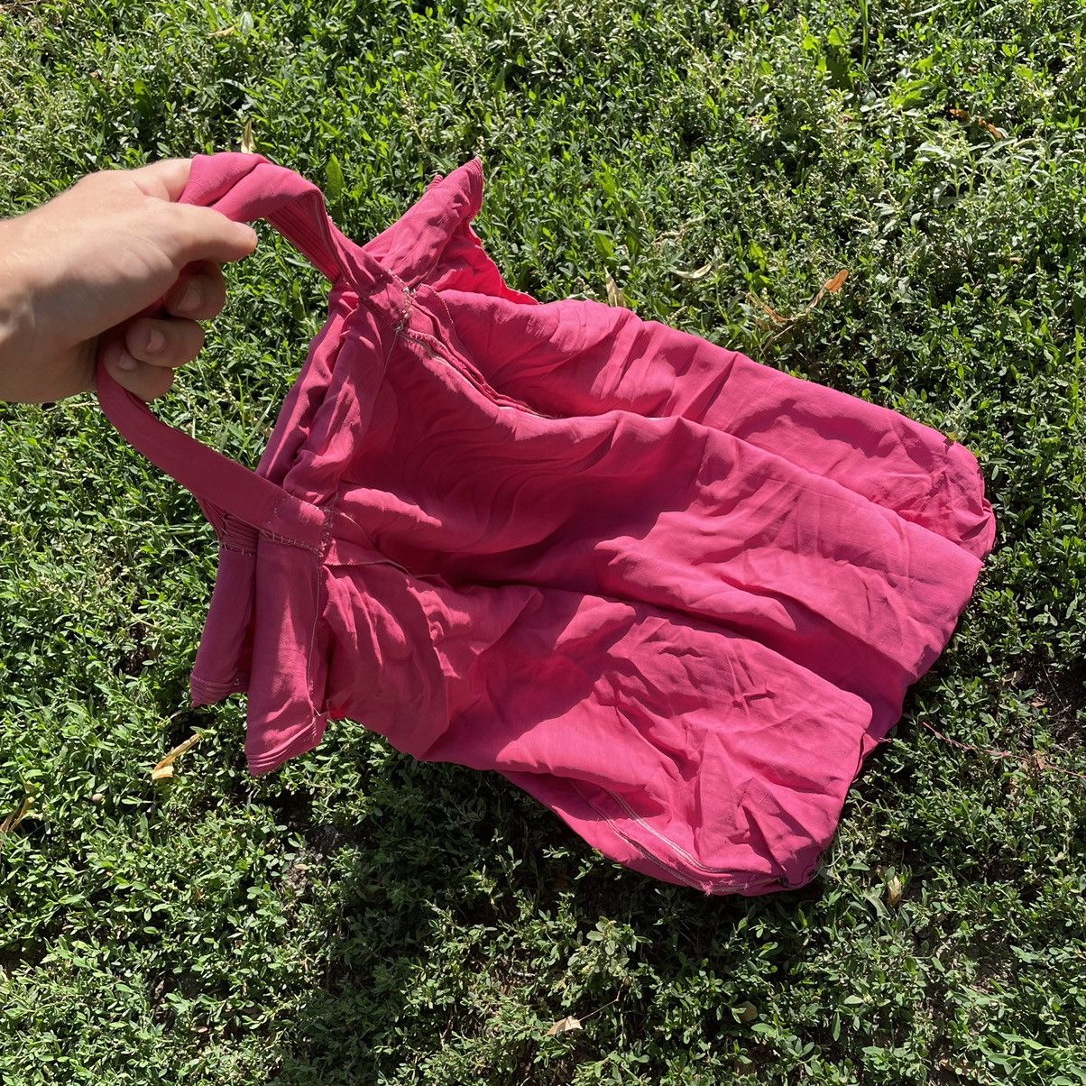 Vintage Vintage Y2K Quilted Nylon Puffer Shoulder Bag Hot Pink OS Size ONE SIZE - 6 Thumbnail