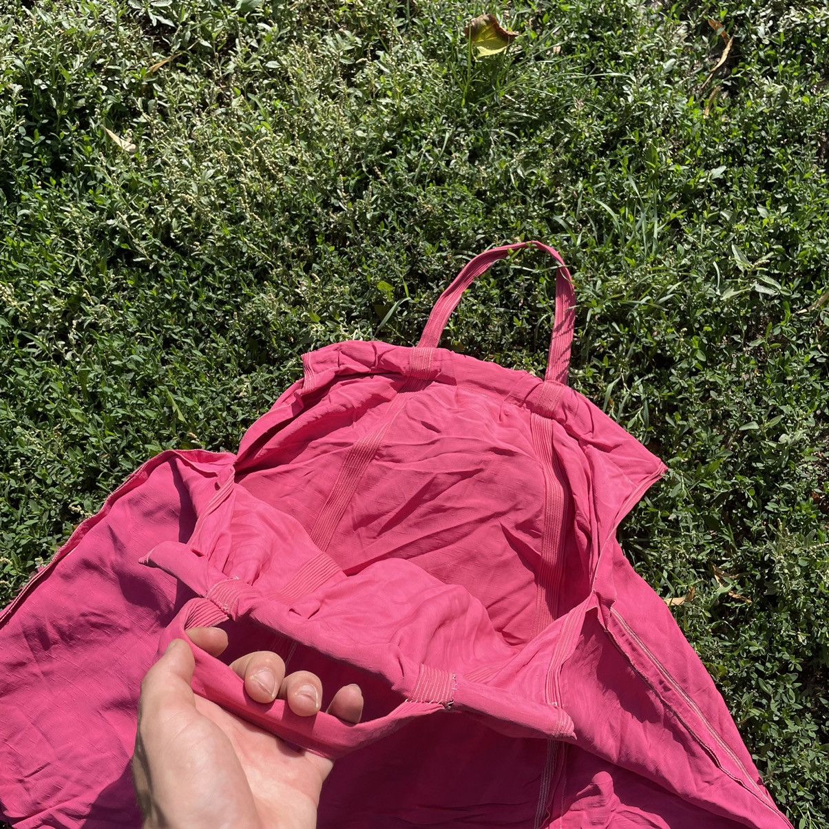 Vintage Vintage Y2K Quilted Nylon Puffer Shoulder Bag Hot Pink OS Size ONE SIZE - 5 Thumbnail