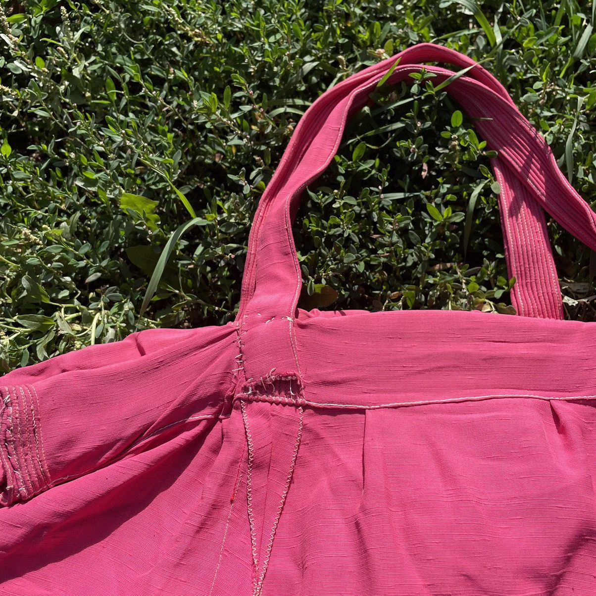 Vintage Vintage Y2K Quilted Nylon Puffer Shoulder Bag Hot Pink OS Size ONE SIZE - 4 Thumbnail