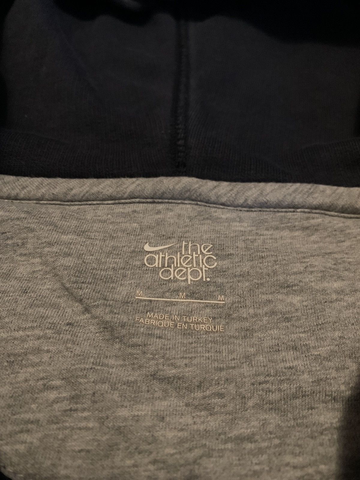 Nike × Vintage Nike vintage classic logo navy zip hoodie Size US M / EU 48-50 / 2 - 3 Thumbnail