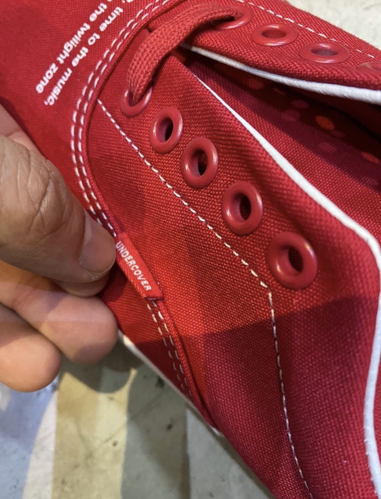 Jun Takahashi × Undercover × Vans Vans Era OG Undercover Jun Takahashi 9 Rare hysteric glamour Size US 9 / EU 42 - 3 Thumbnail