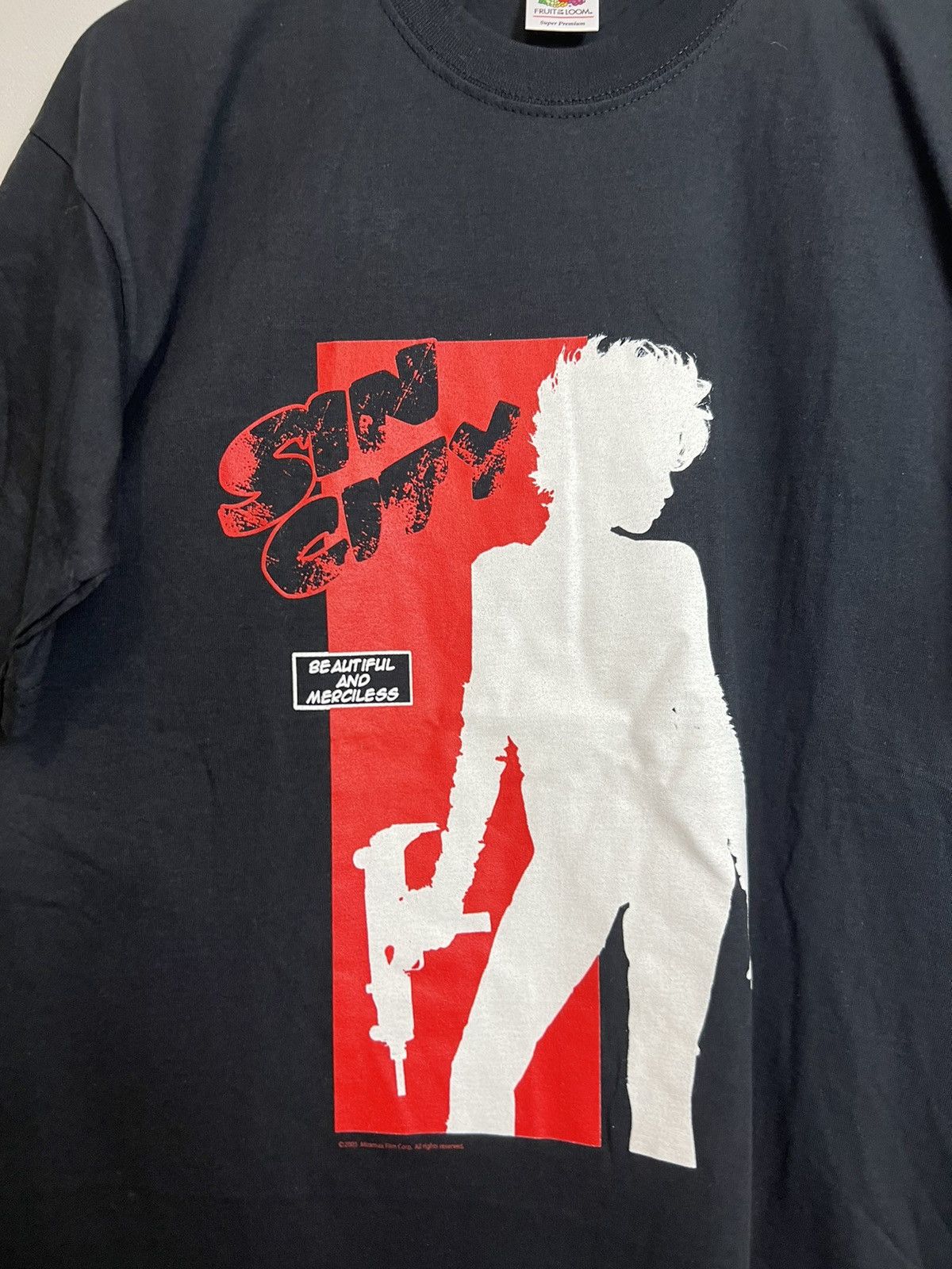 Band Tees Sin City 05 Movie Promo Miramax Bruce Willis Vintage T-Shirt Size US M / EU 48-50 / 2 - 2 Thumbnail