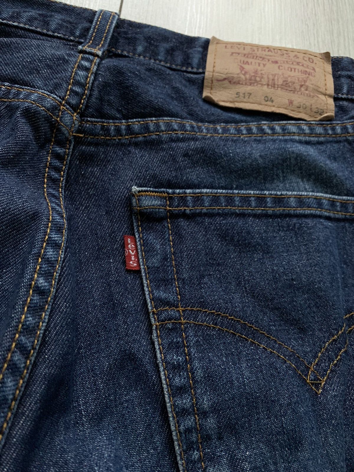 Levi's × Vintage Vintage 90’s y2k made in Italy Levi’s 517 jeans Size US 30 / EU 46 - 4 Thumbnail