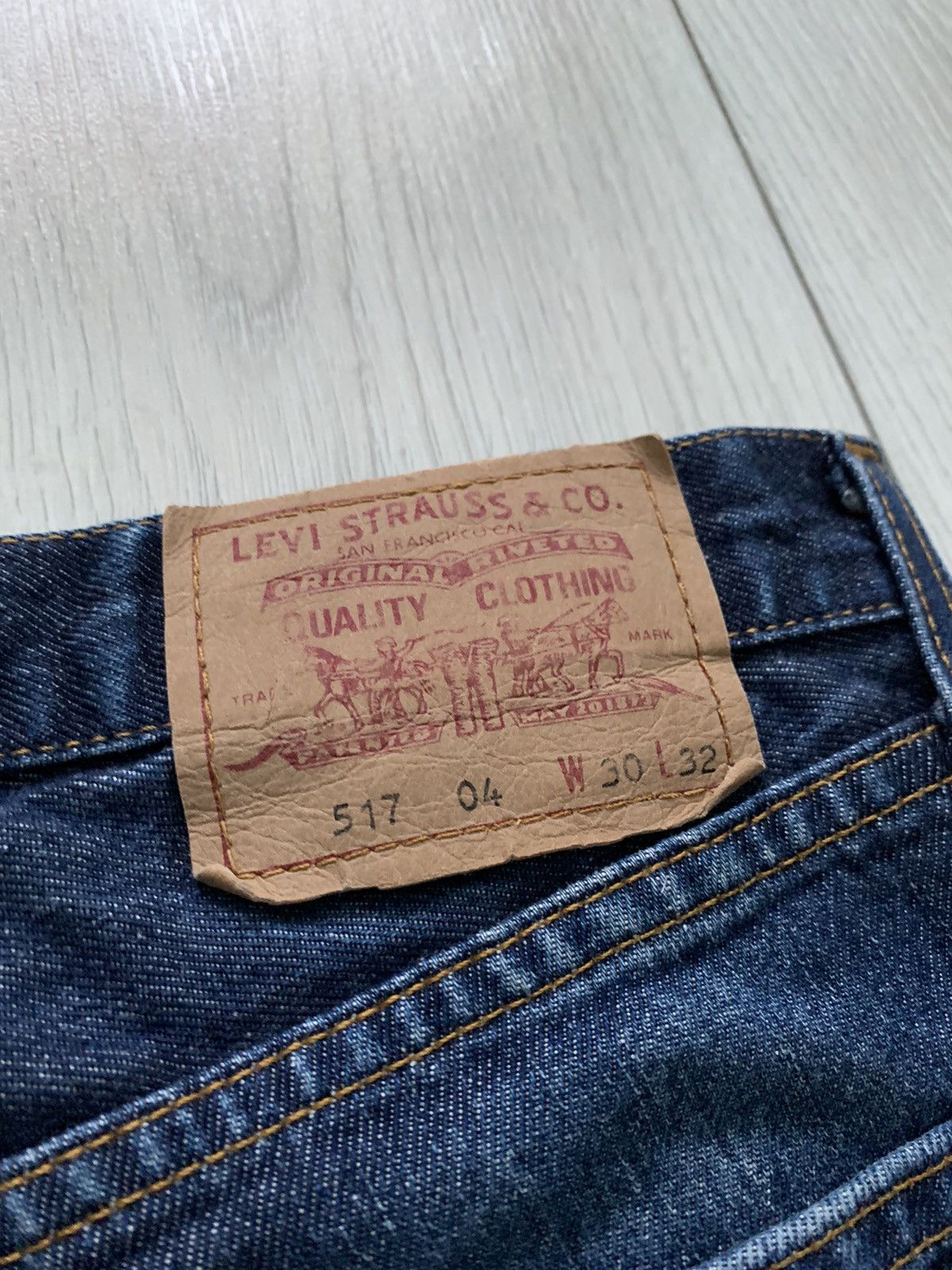 Levi's × Vintage Vintage 90’s y2k made in Italy Levi’s 517 jeans Size US 30 / EU 46 - 3 Thumbnail