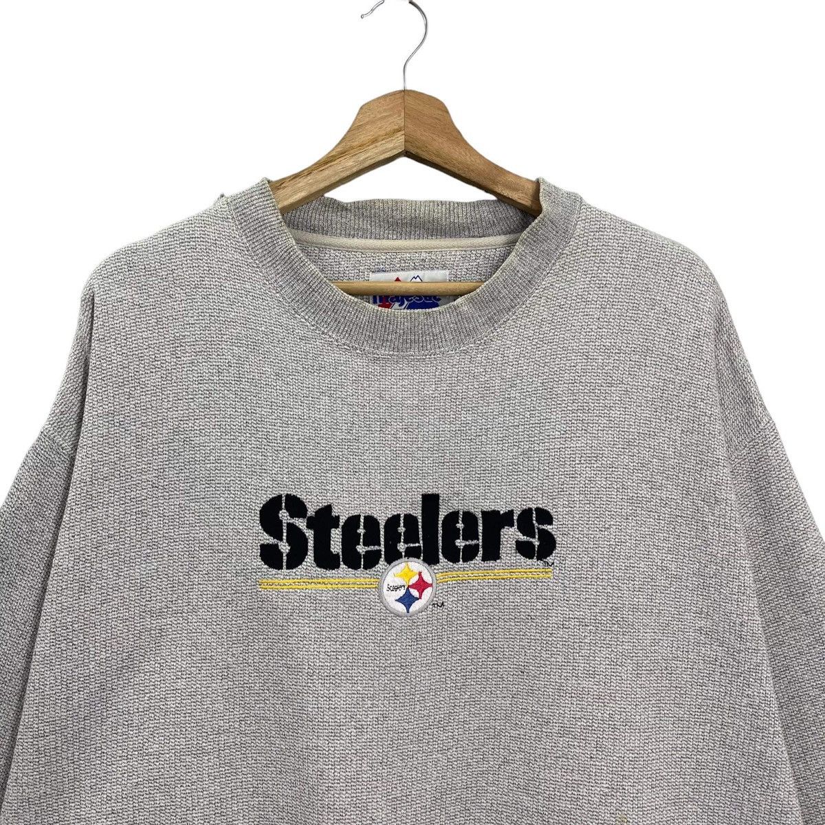 NFL × Starter × Vintage 90s NFL Pittsburgh Steelers Crewneck Sweatshirt Size XL Size US XL / EU 56 / 4 - 4 Thumbnail