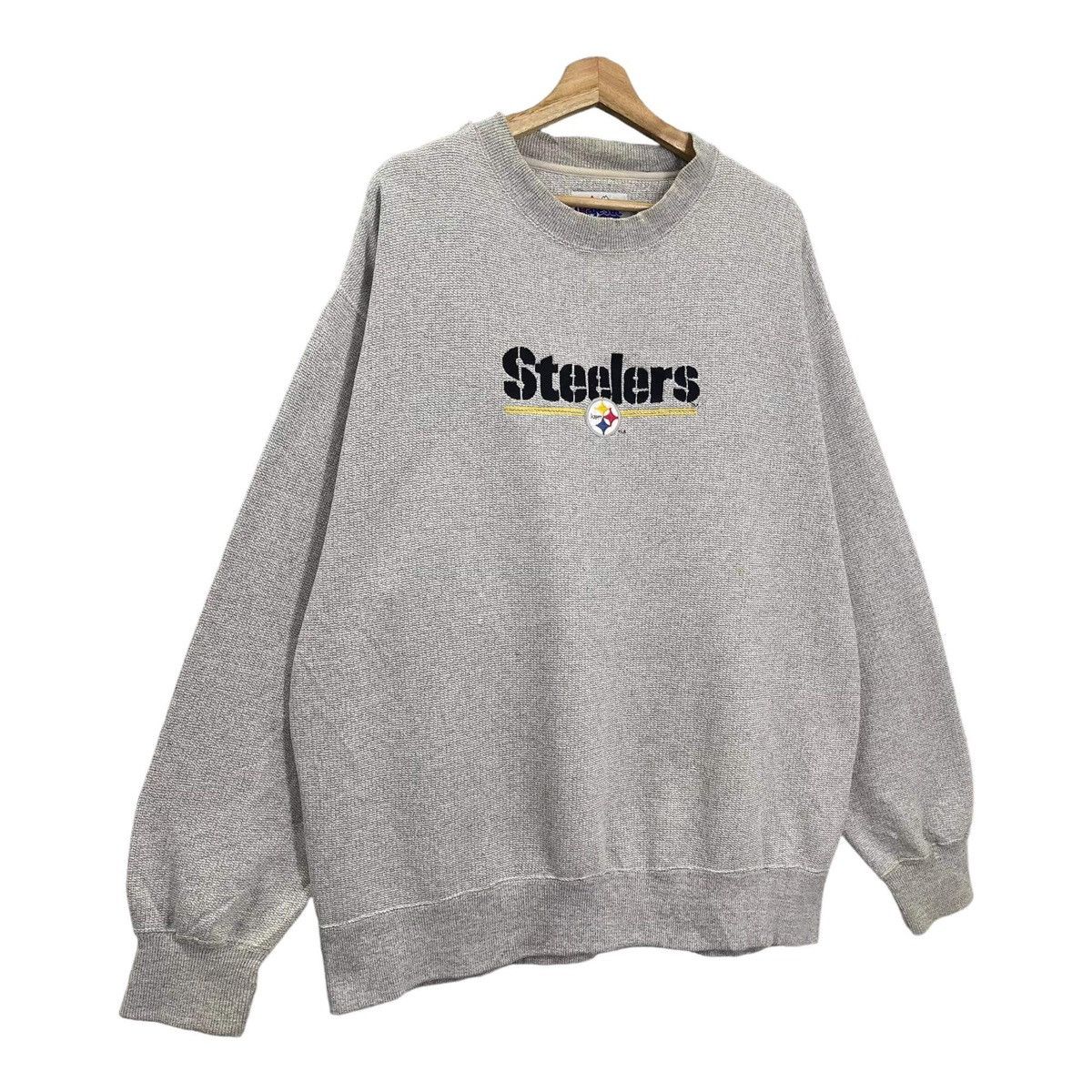 NFL × Starter × Vintage 90s NFL Pittsburgh Steelers Crewneck Sweatshirt Size XL Size US XL / EU 56 / 4 - 2 Thumbnail