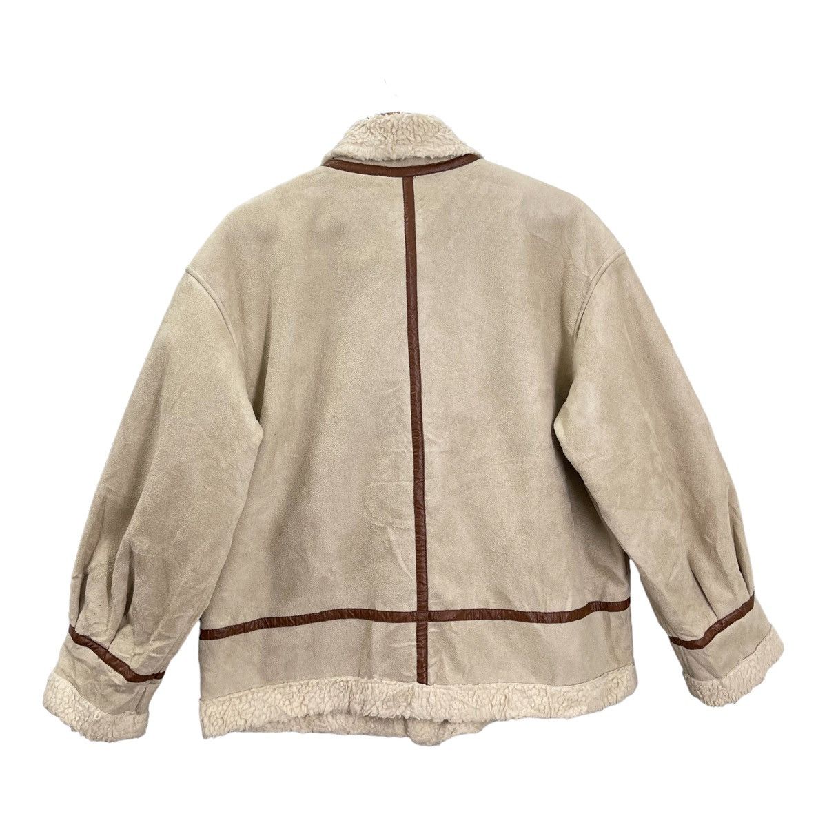 Japanese Brand × Vintage VINTAGE UNBRAND SHERPA JACKET JAPAN B-3 STYLE Size US M / EU 48-50 / 2 - 5 Thumbnail
