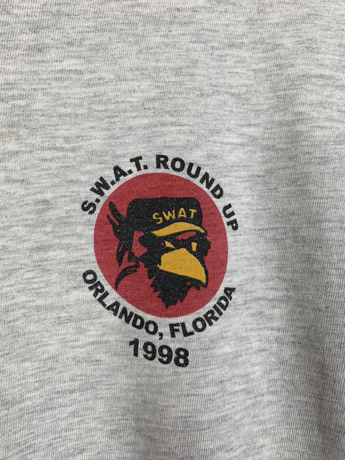 Vintage Vintage 1998 Swat Round Up Orlando Florida Tee Shirt Size US XL / EU 56 / 4 - 5 Thumbnail